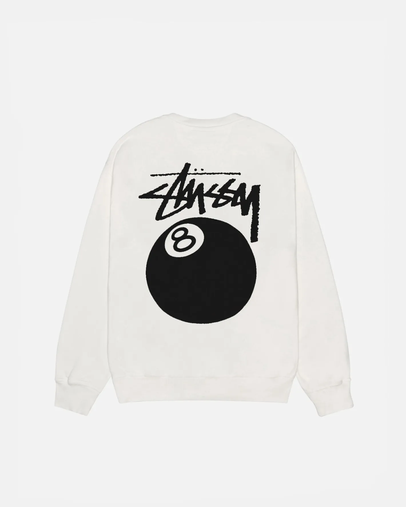 8 BALL CREW PIGMENT DYED*Stüssy Shop