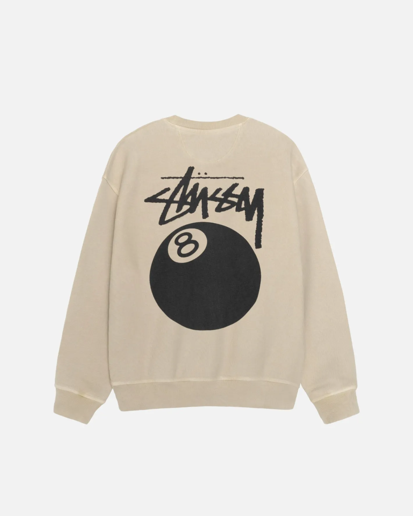 8 BALL CREW PIGMENT DYED*Stüssy Discount