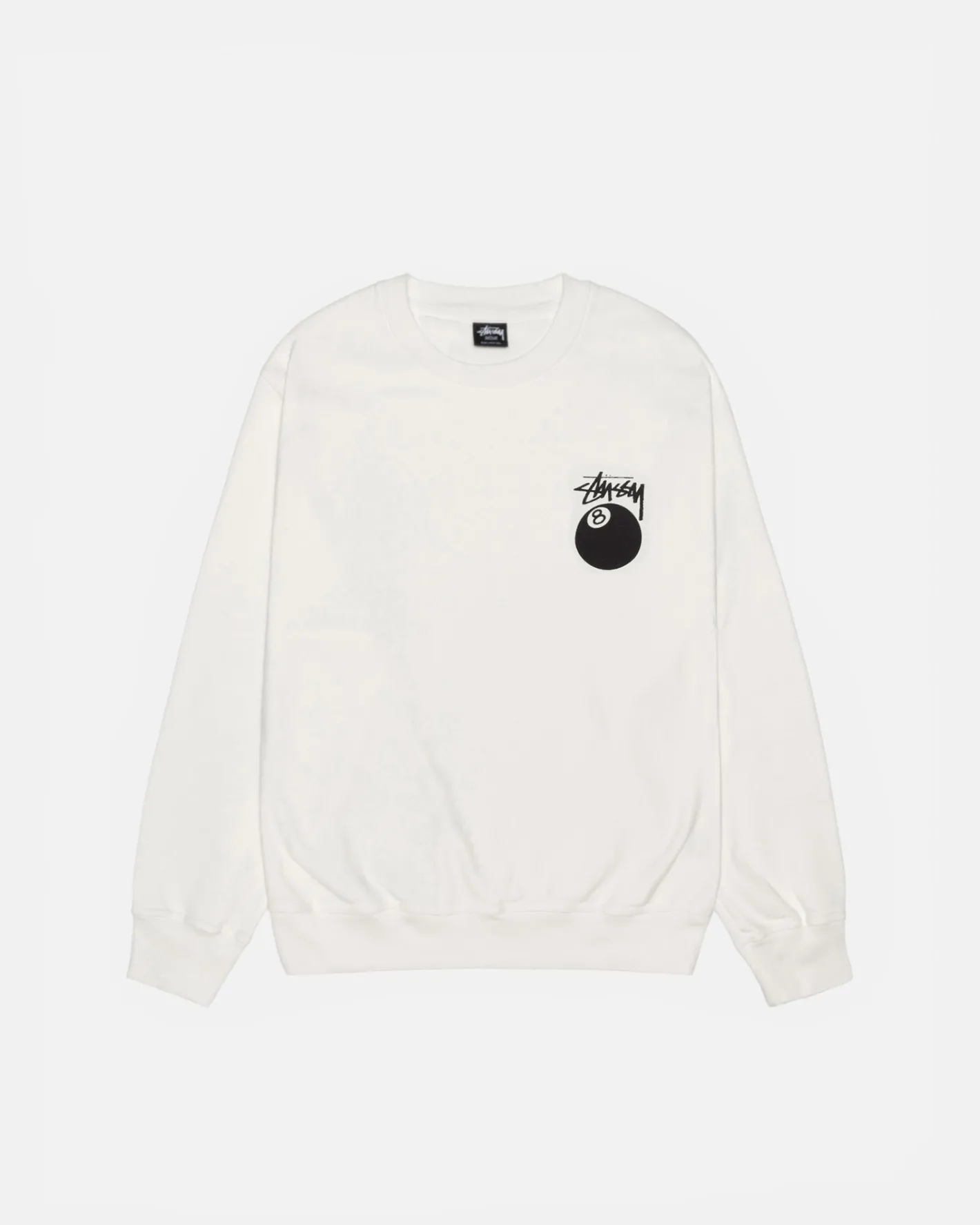 8 BALL CREW PIGMENT DYED*Stüssy Shop