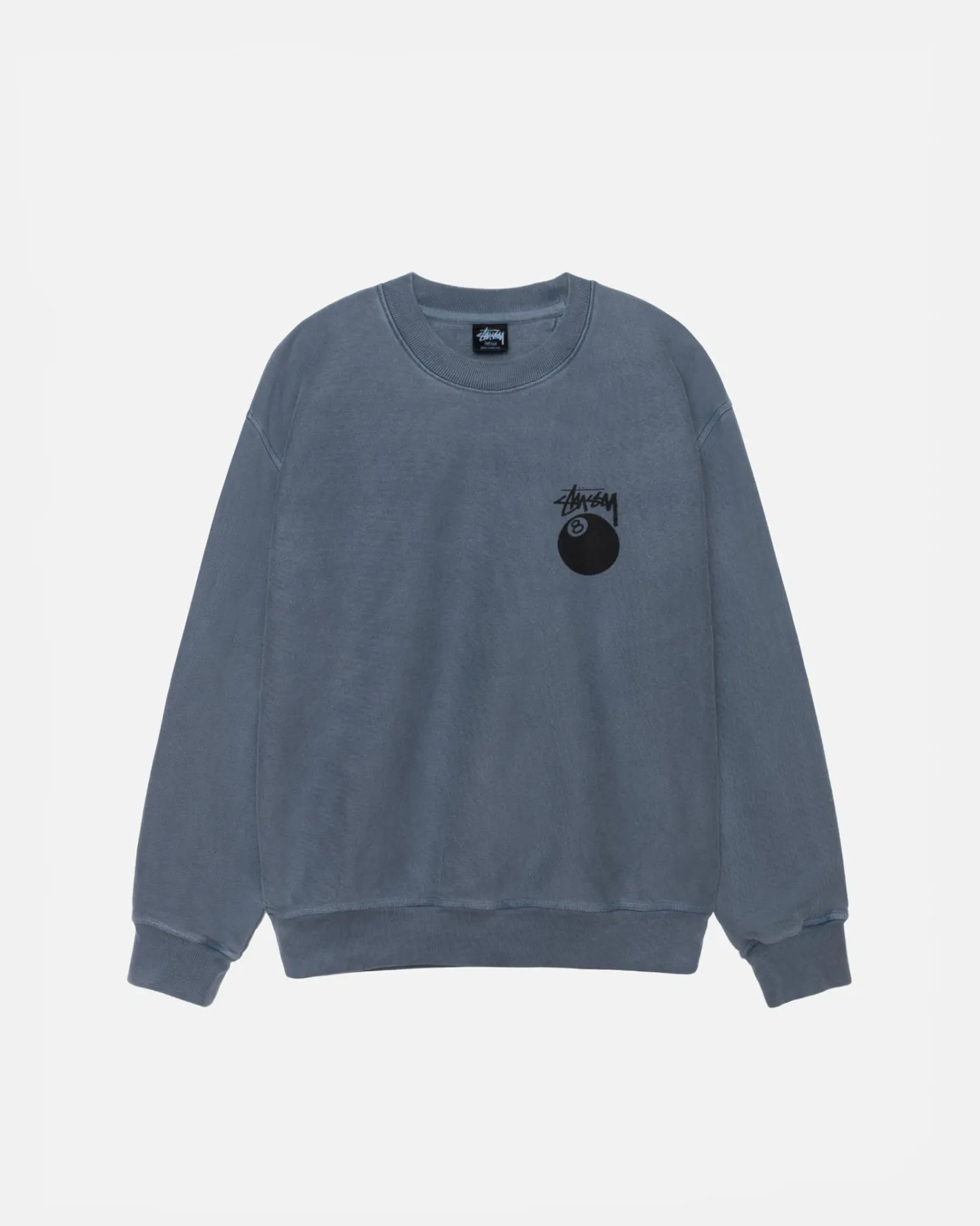 8 BALL CREW PIGMENT DYED*Stüssy Cheap