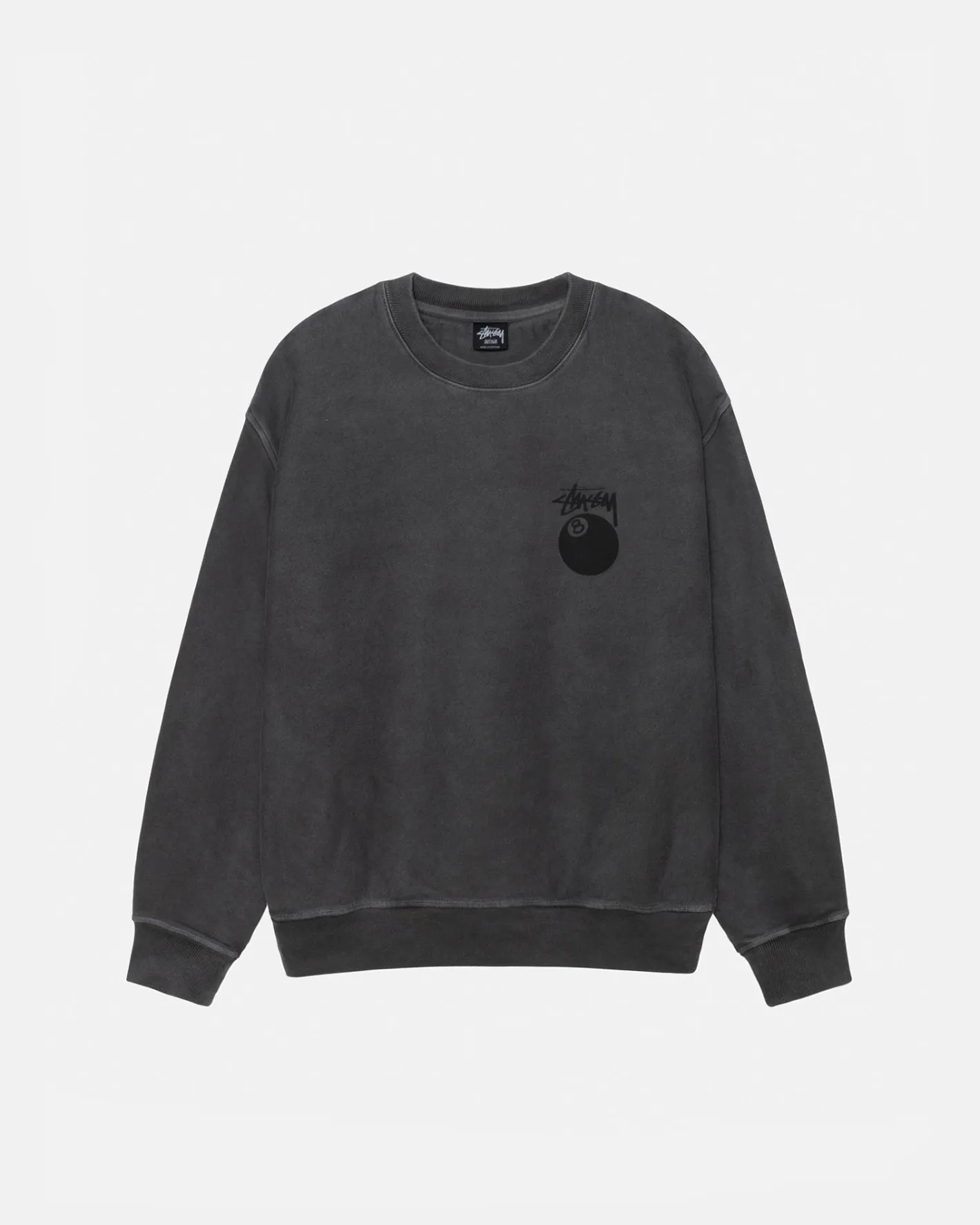 8 BALL CREW PIGMENT DYED*Stüssy Best