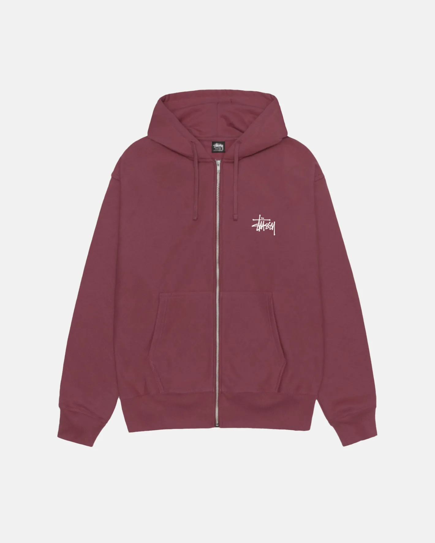 BASIC STÜSSY ZIP HOODIE*Stüssy Discount