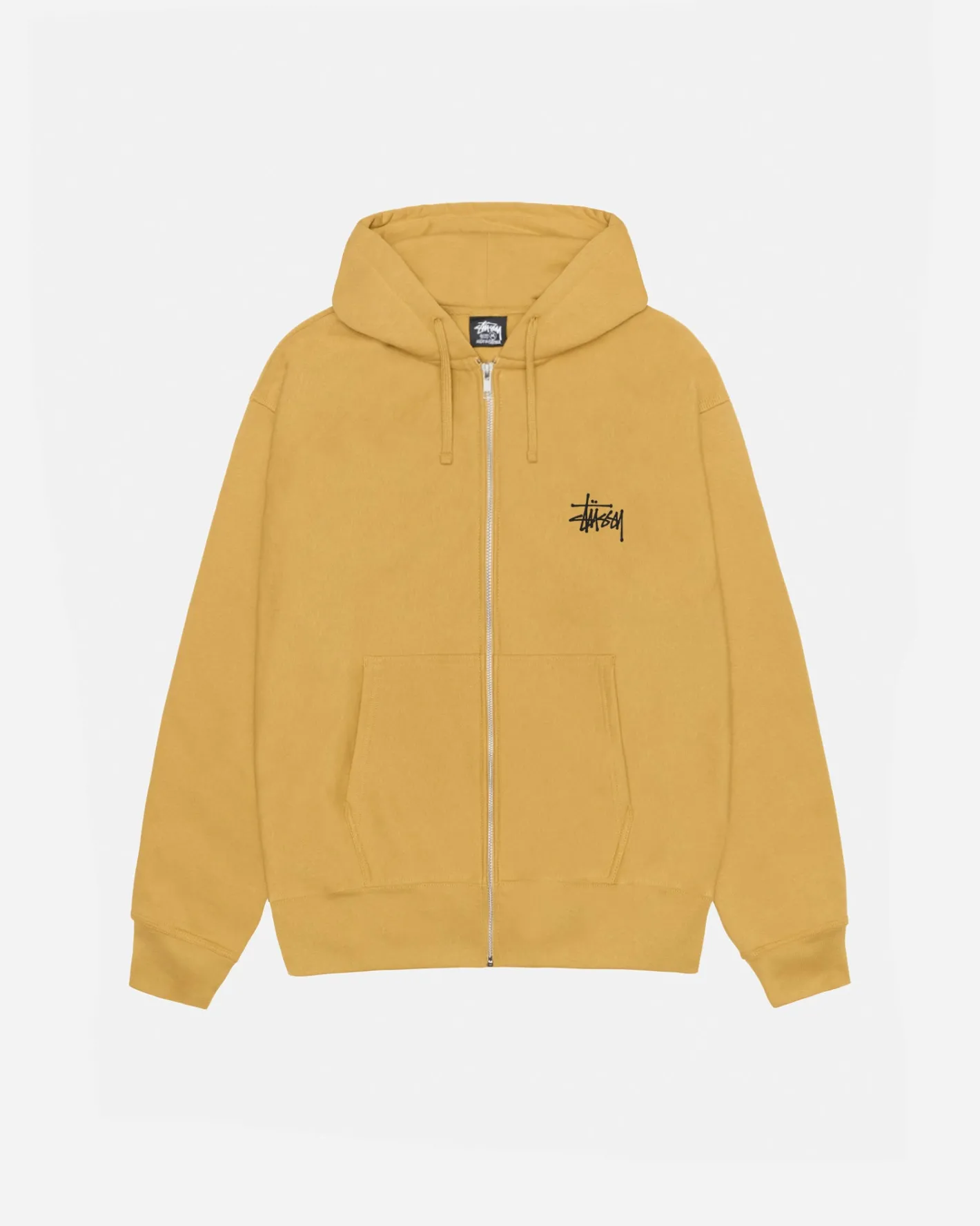 BASIC STÜSSY ZIP HOODIE*Stüssy Best