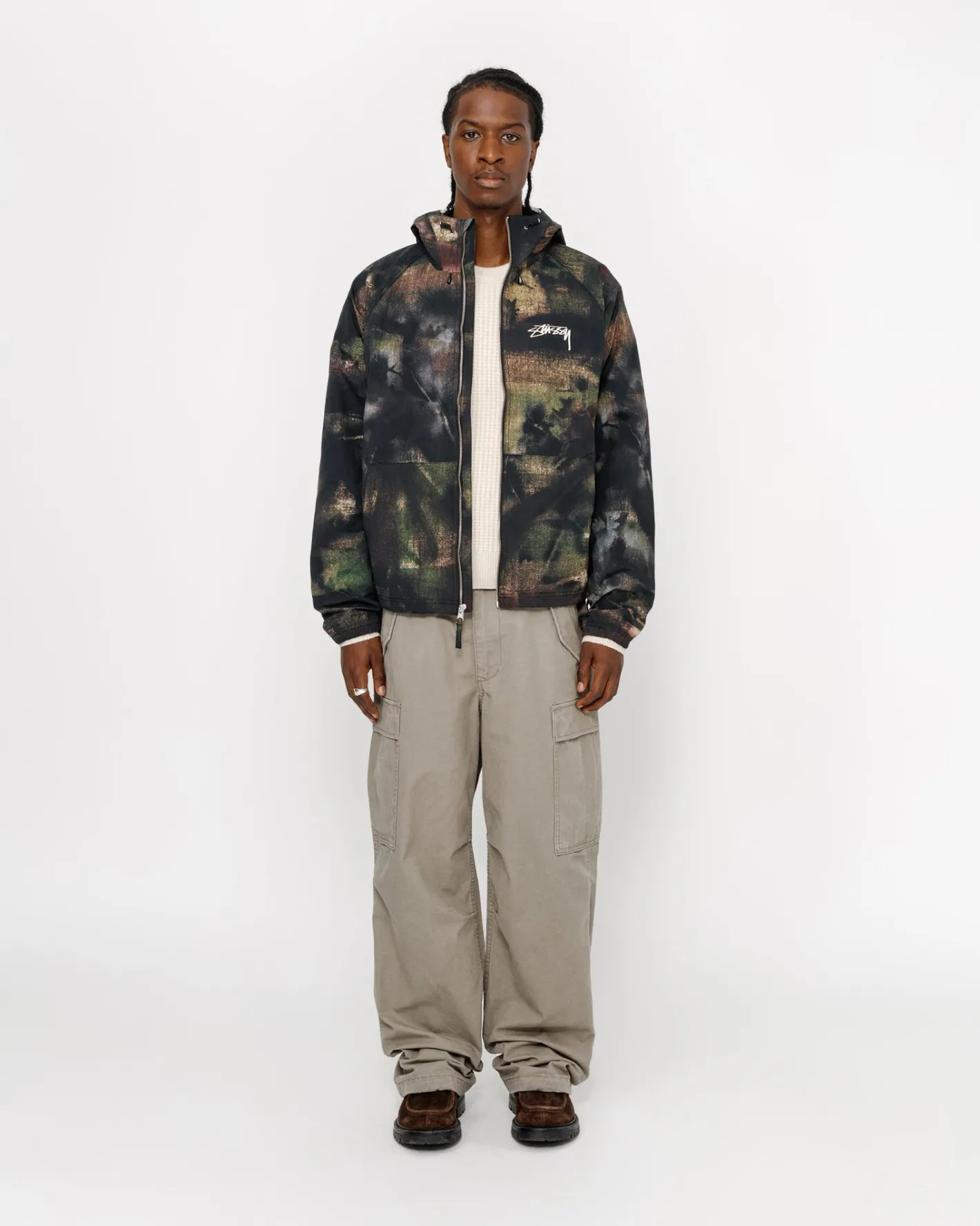 BEACH SHELL STENPAT CAMO*Stüssy Cheap