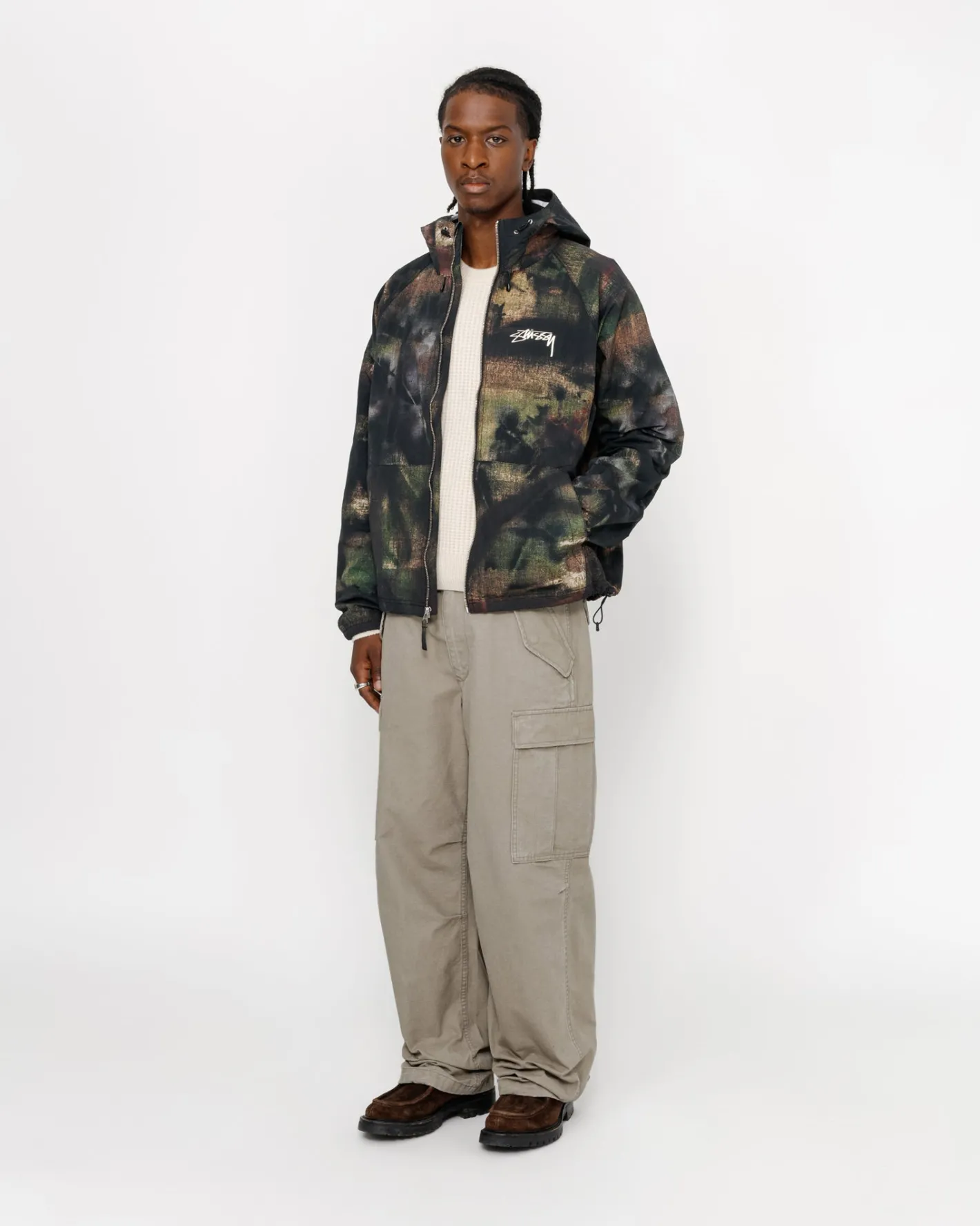 BEACH SHELL STENPAT CAMO*Stüssy Cheap