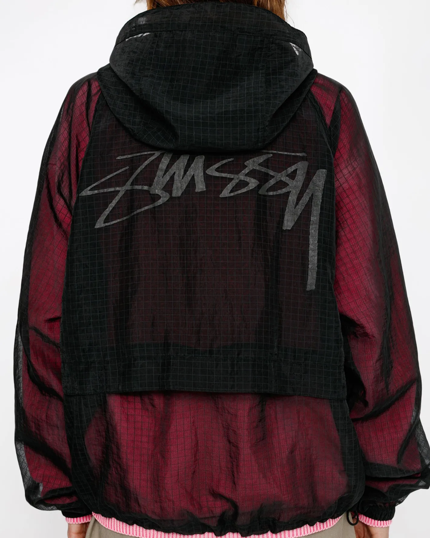 beach_shell_transparent_ripstop_5.webp BEACH SHELL TRANSPARENT RIPSTOP*Stüssy Fashion