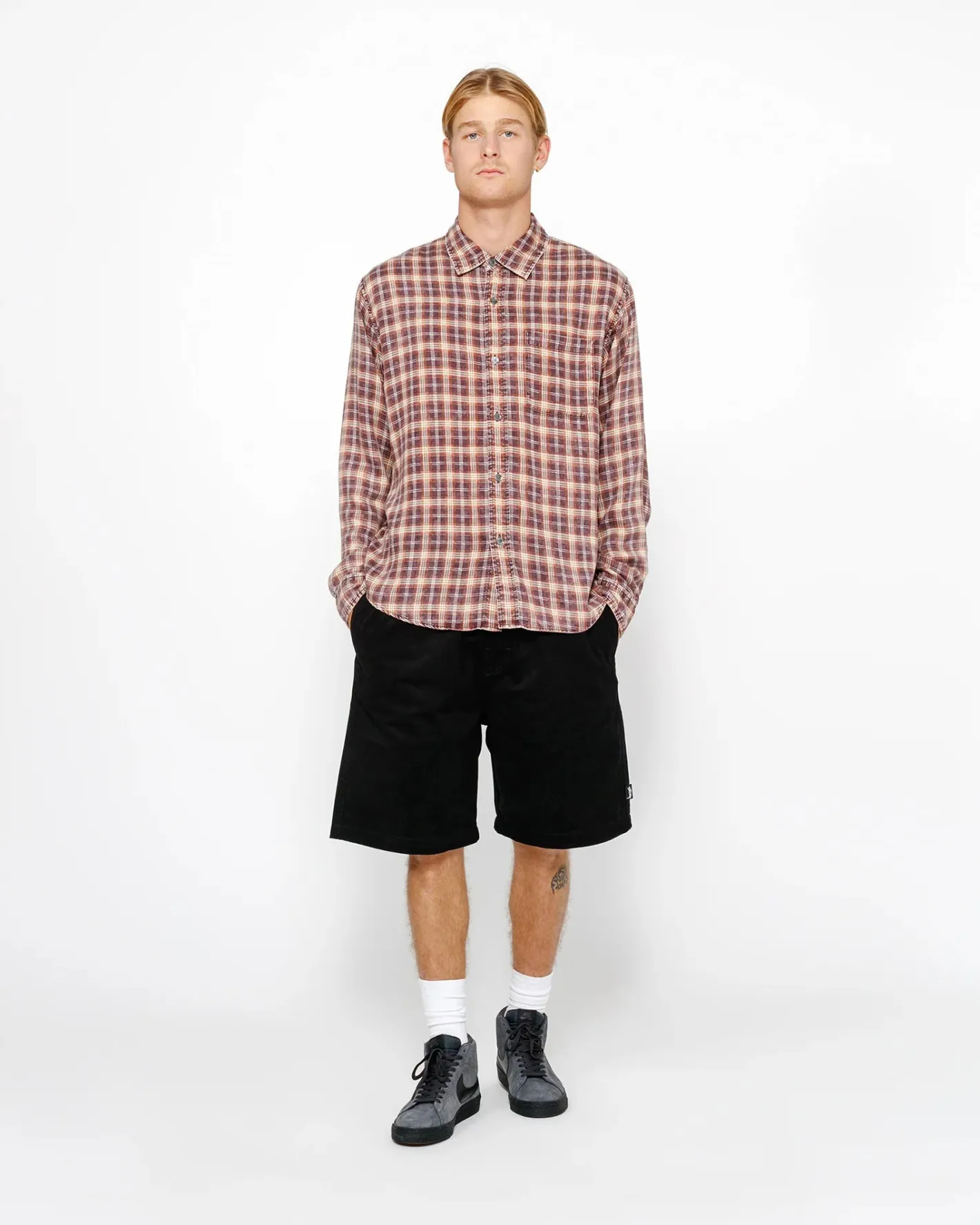 BEACH SHORT BRUSHED COTTON*Stüssy Flash Sale