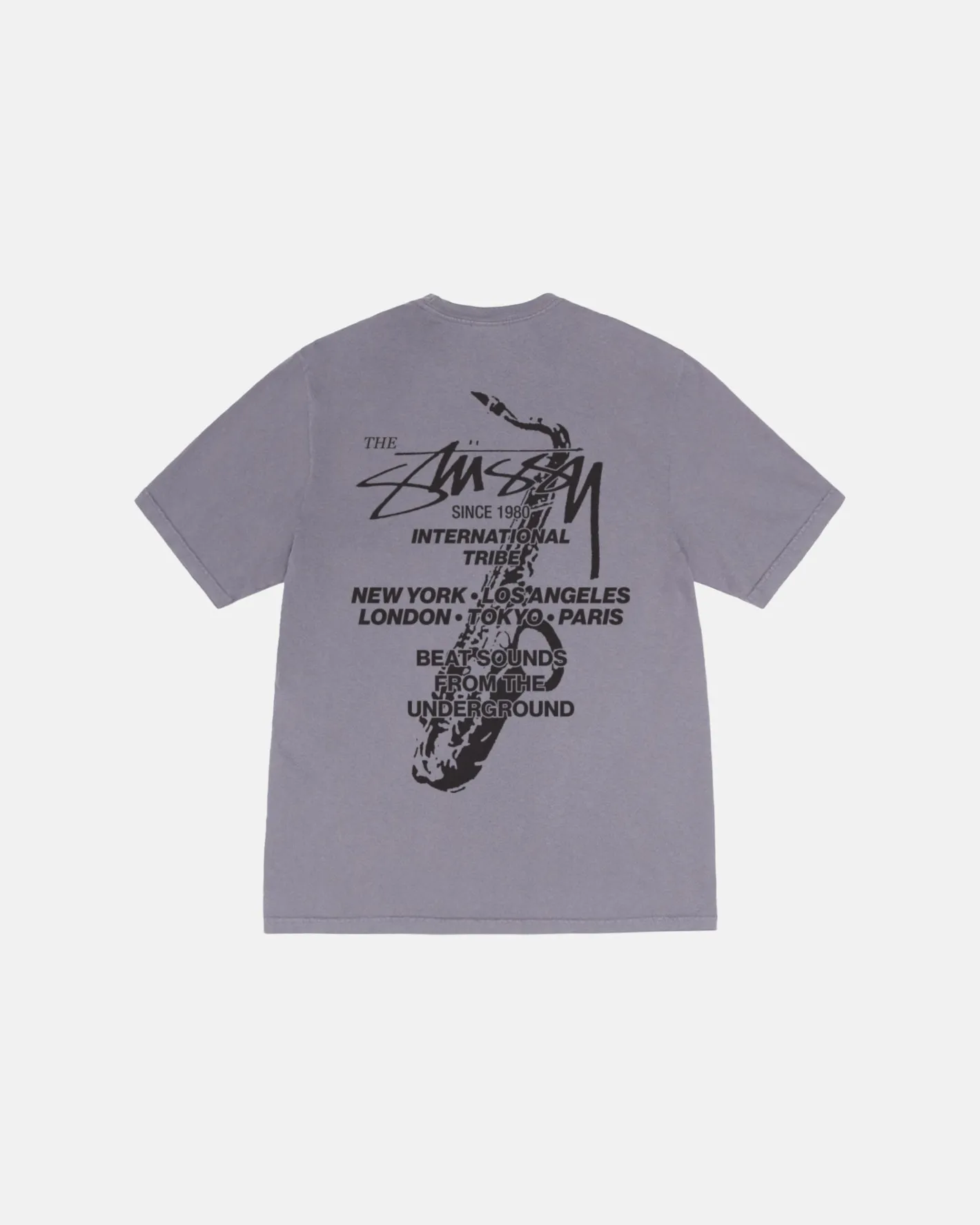 BEAT SOUNDS TEE PIGMENT DYED*Stüssy Flash Sale