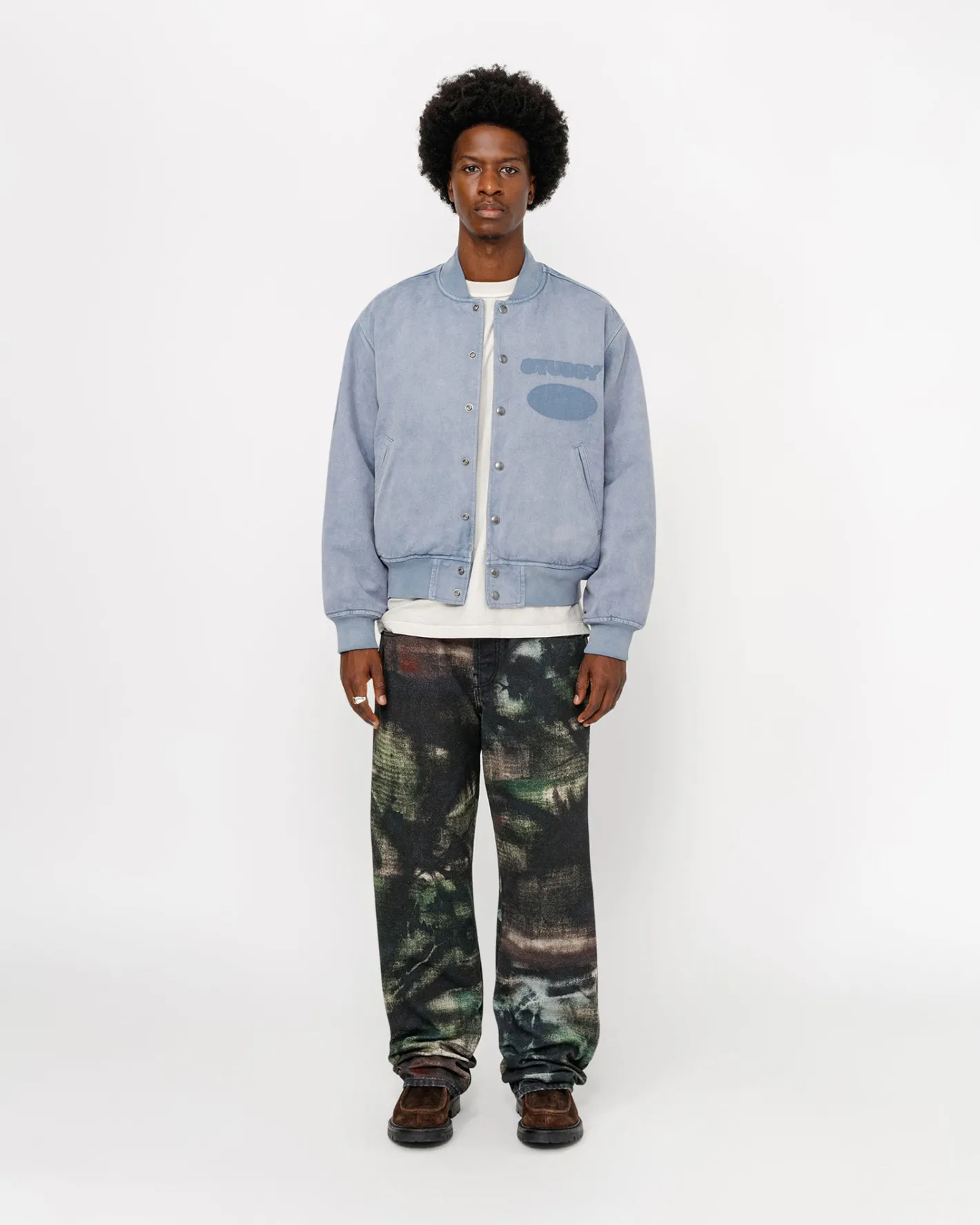 BIG OL' JEAN STENPAT CAMO*Stüssy New