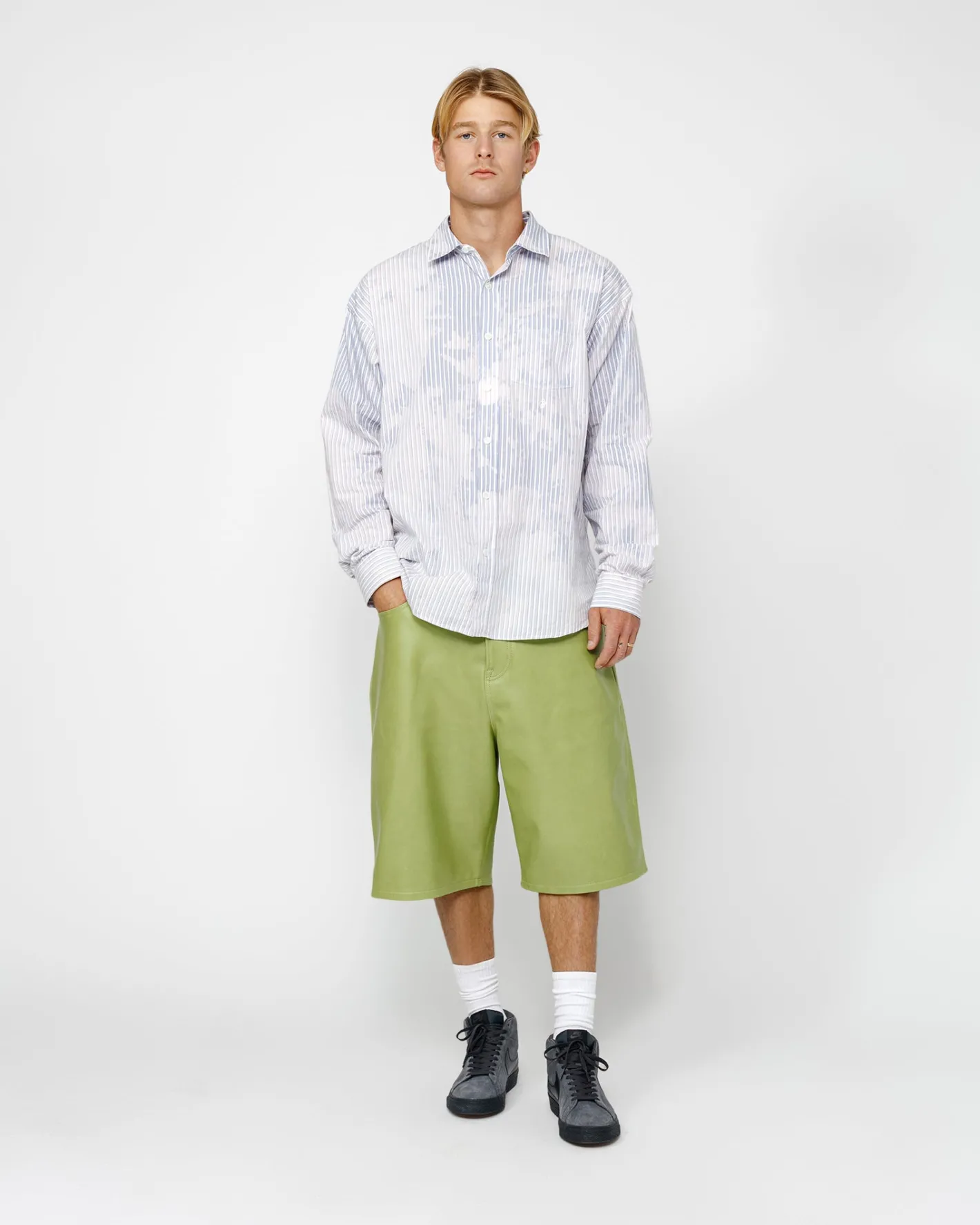 BIG OL' SHORT LEATHER*Stüssy Best