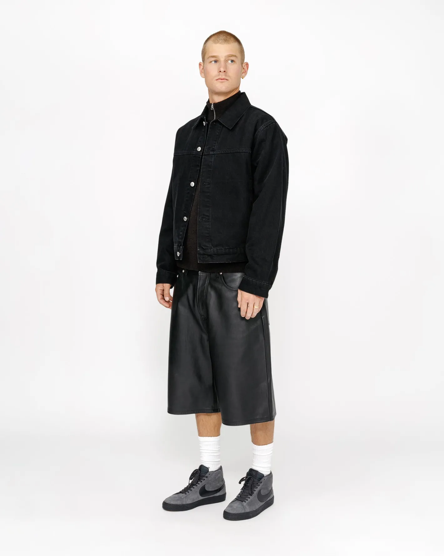 BIG OL' SHORT LEATHER*Stüssy Store