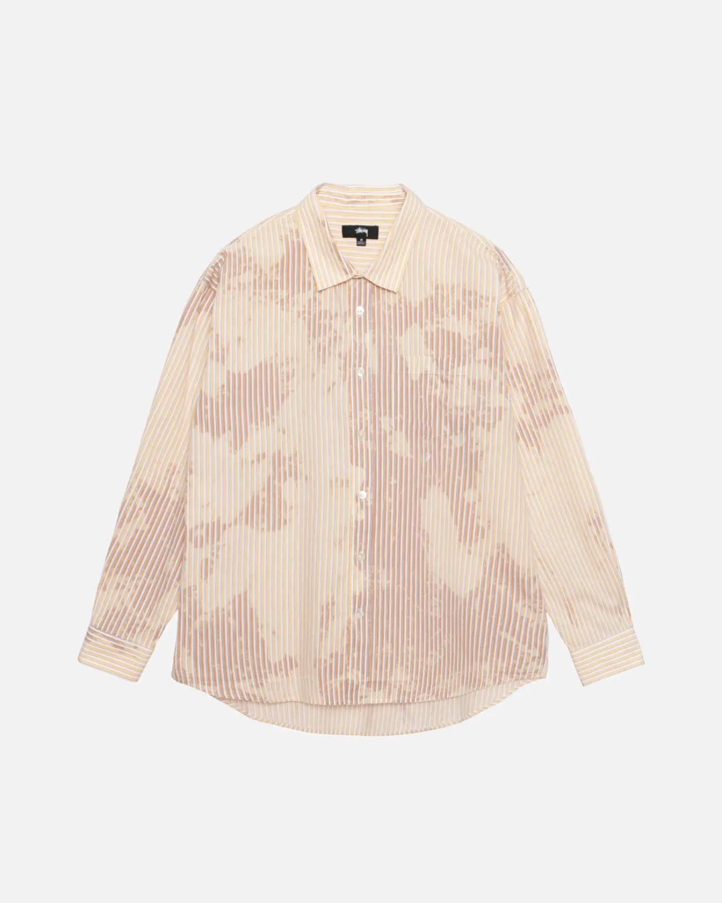 CLASSIC LS SHIRT BLEACHED POPLIN*Stüssy Outlet