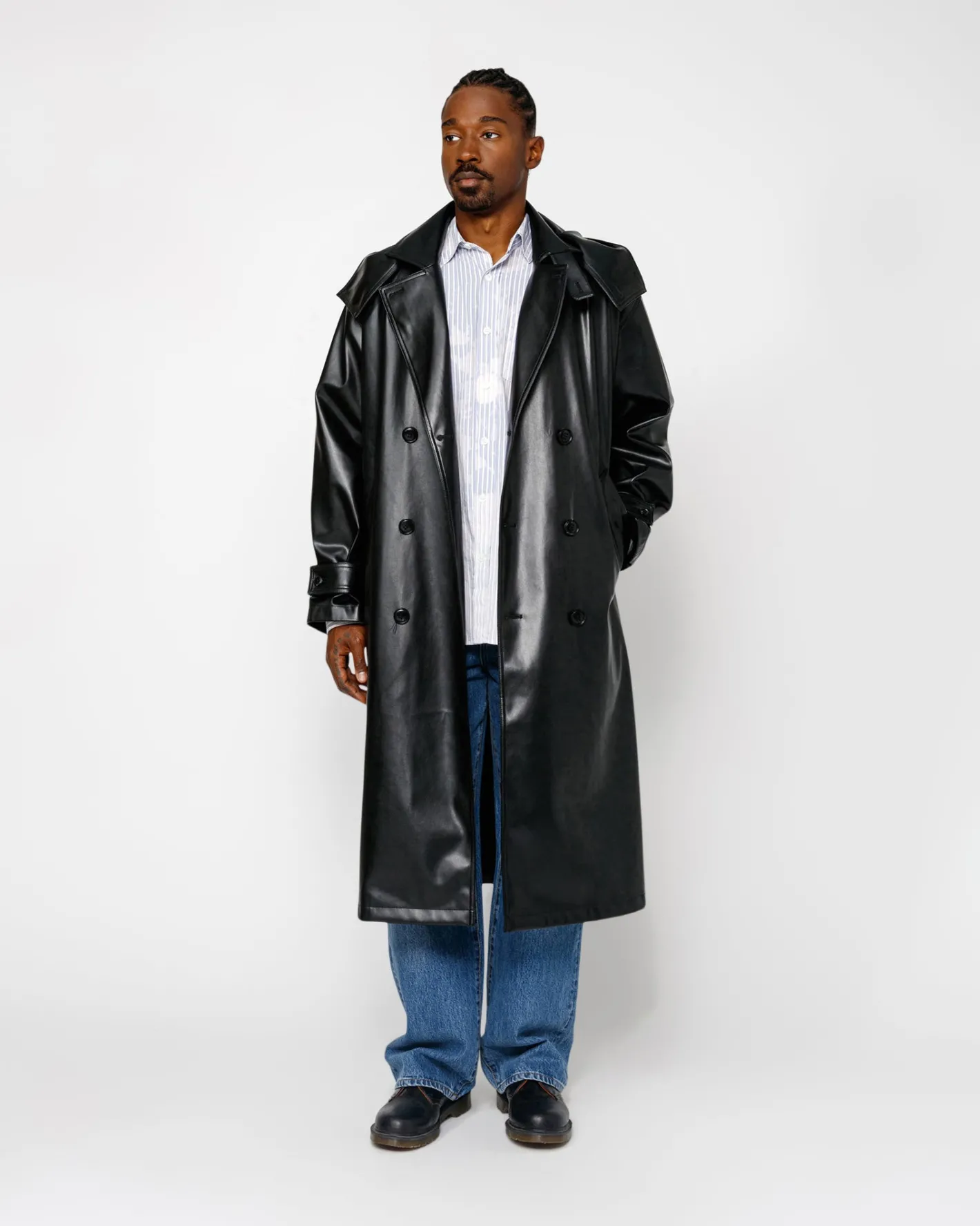 DOUBLE BREASTED TRENCH*Stüssy Flash Sale