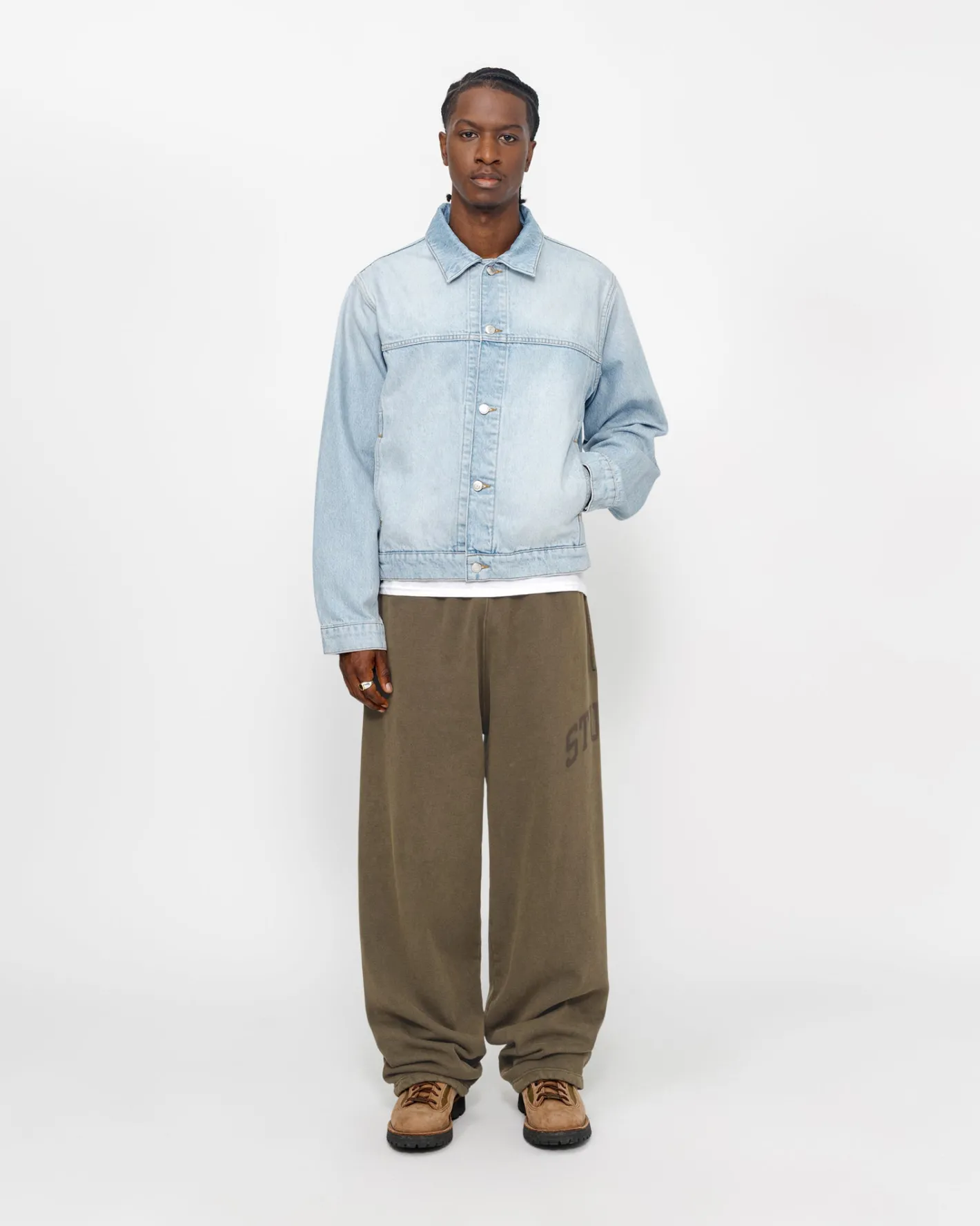 FLEECE PANT FADED GRAPHIC*Stüssy Hot