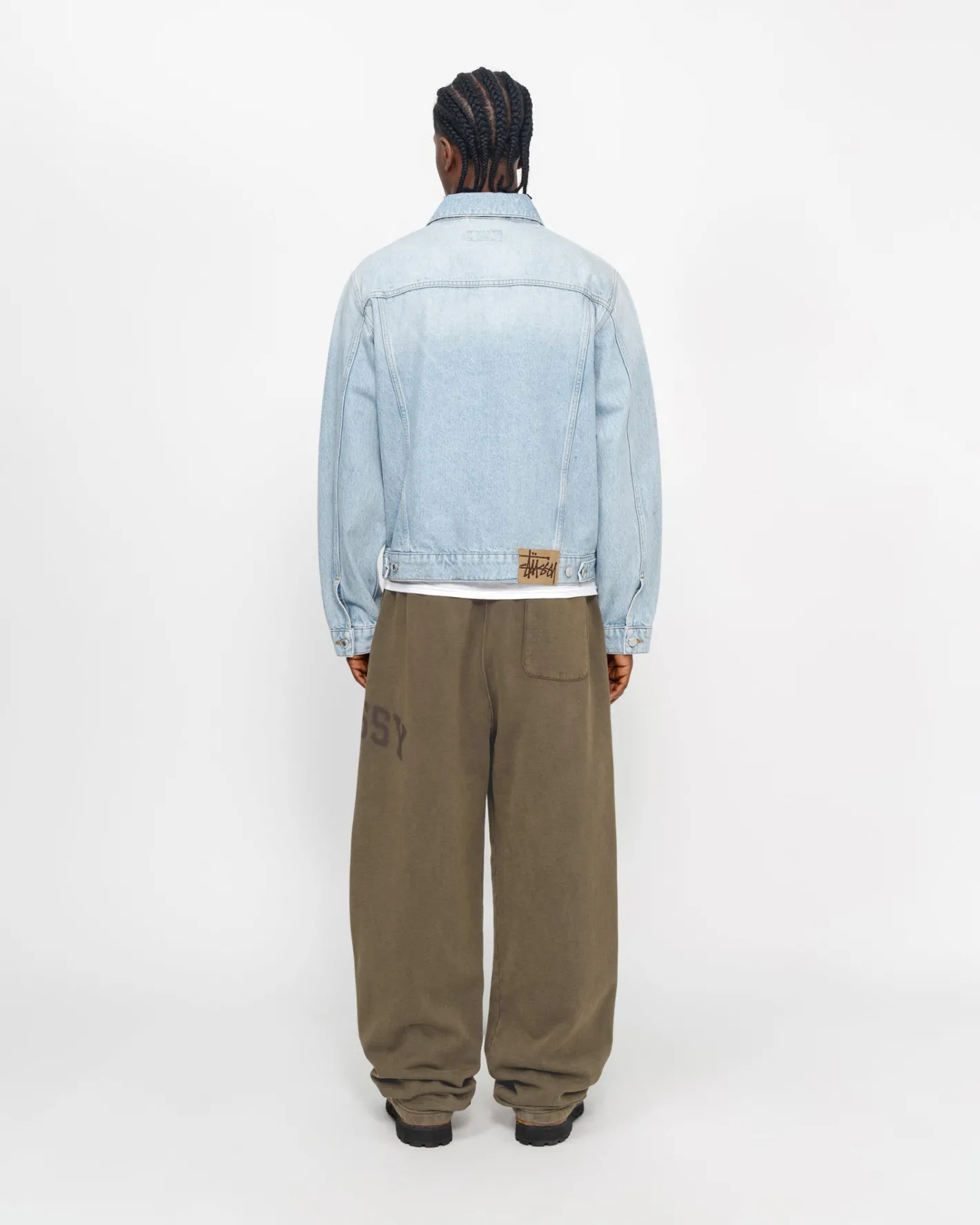 FLEECE PANT FADED GRAPHIC*Stüssy Hot
