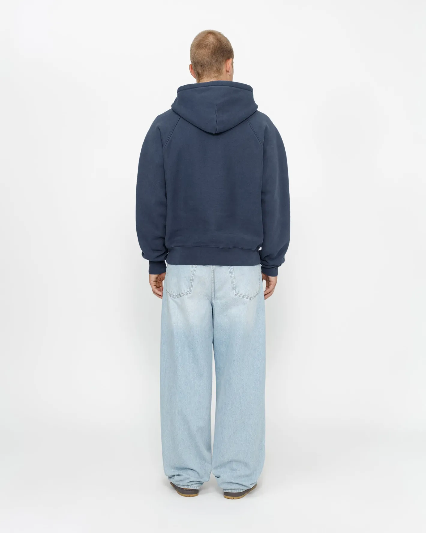 FLEECE RAGLAN HOODIE*Stüssy Hot