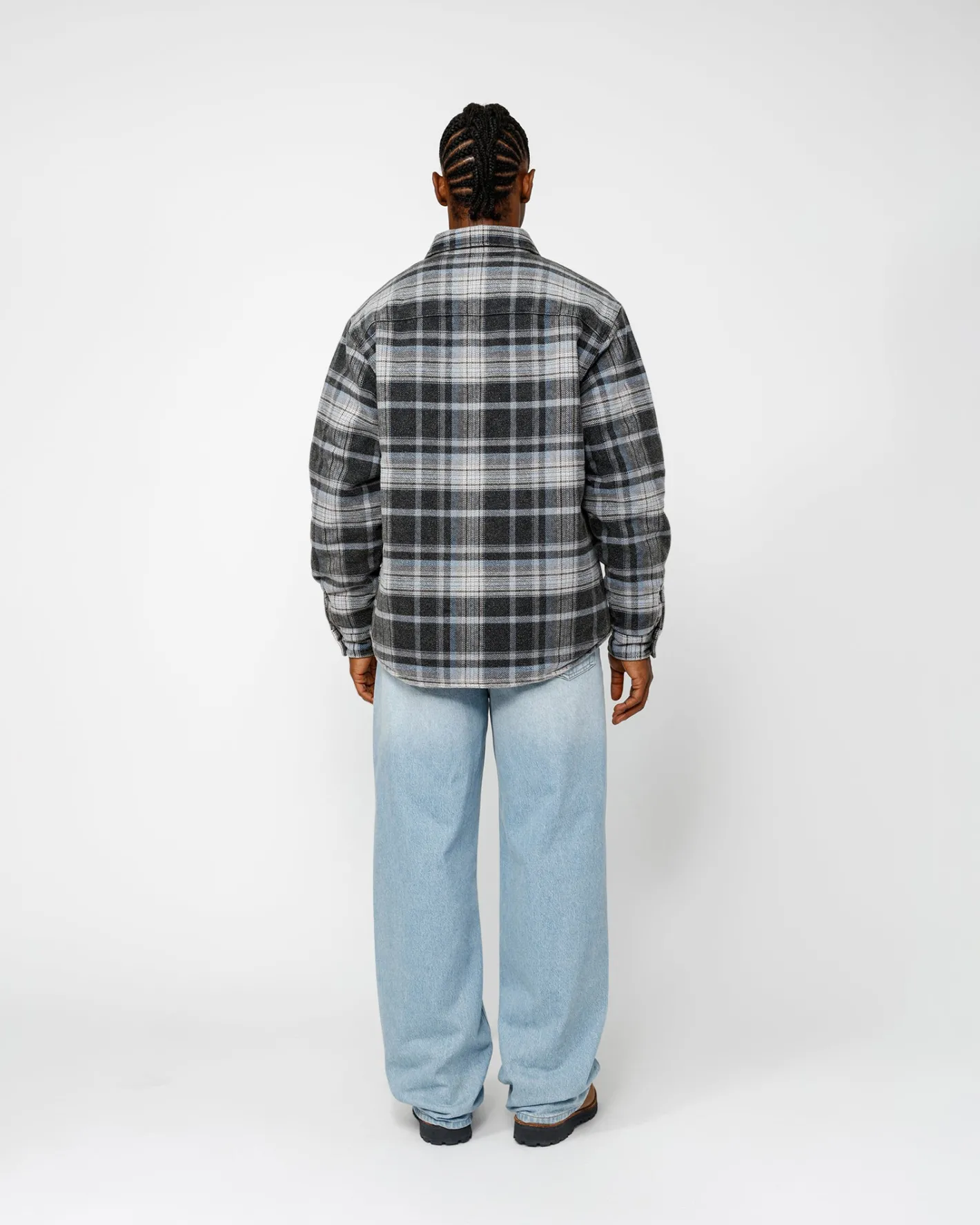 HEAVY WASHED PLAID SHIRT*Stüssy Discount
