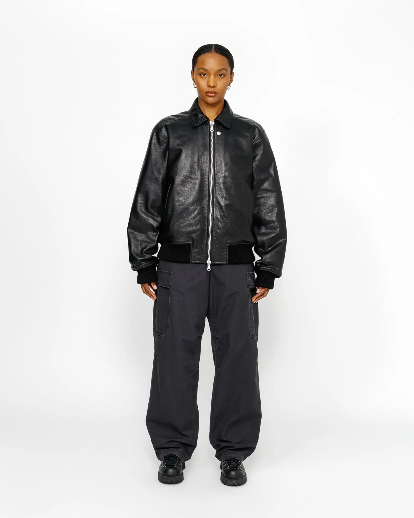 leather_flight_jacket_3.webp LEATHER FLIGHT JACKET*Stüssy Fashion