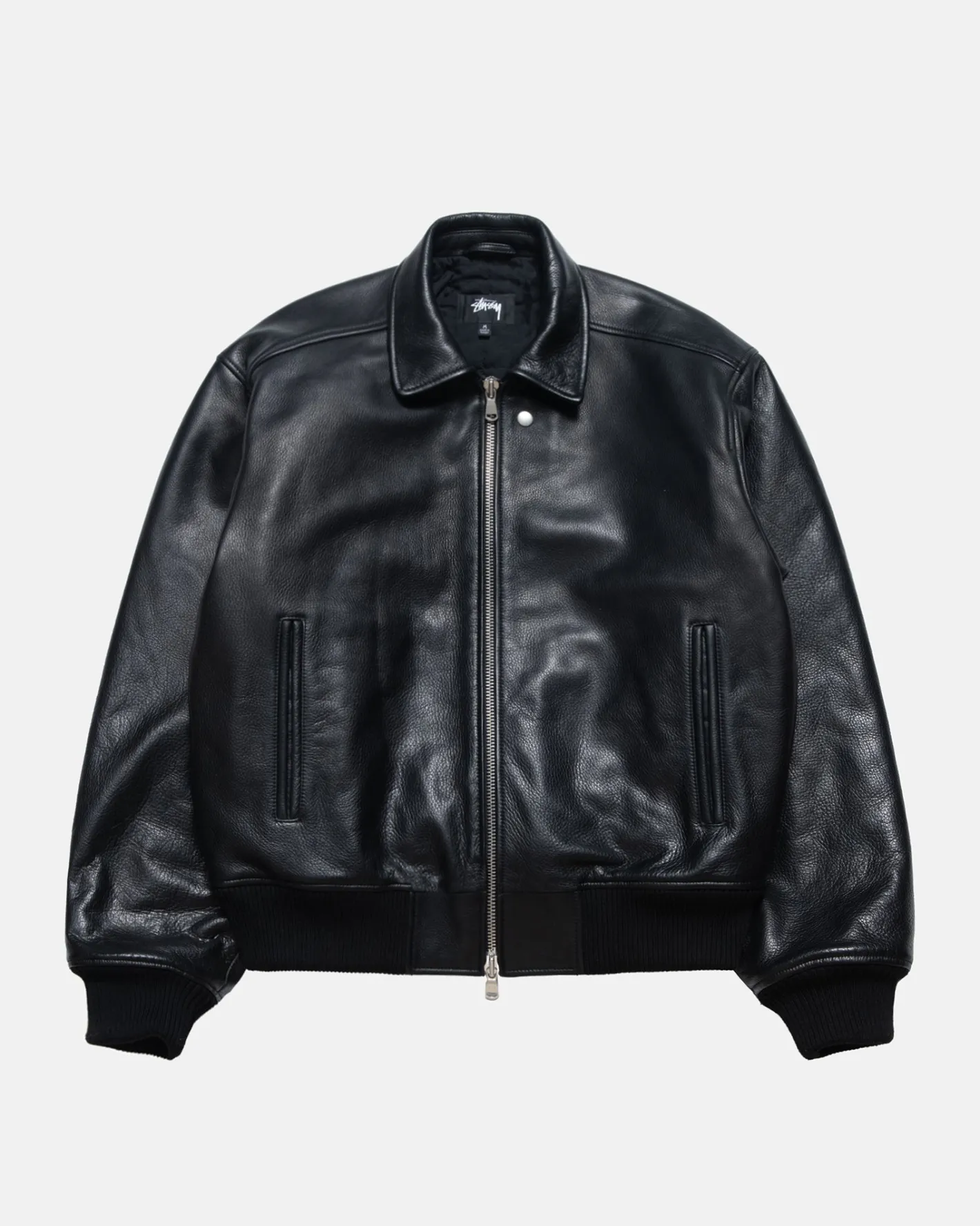 leather_flight_jacket_5.webp LEATHER FLIGHT JACKET*Stüssy Fashion