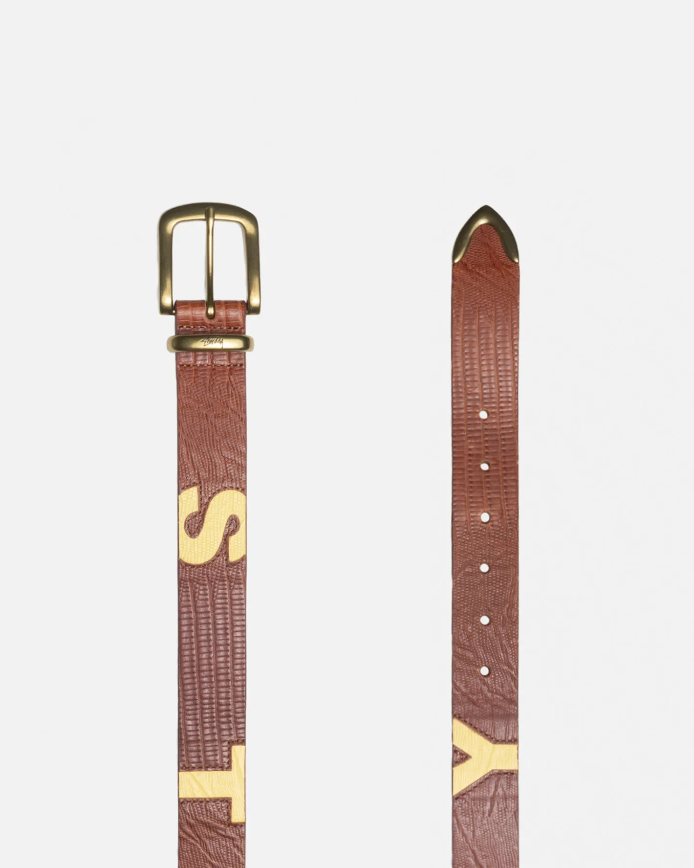 lizard_texture_underlay_belt_2-1.webp LIZARD TEXTURE UNDERLAY BELT*Stüssy Clearance