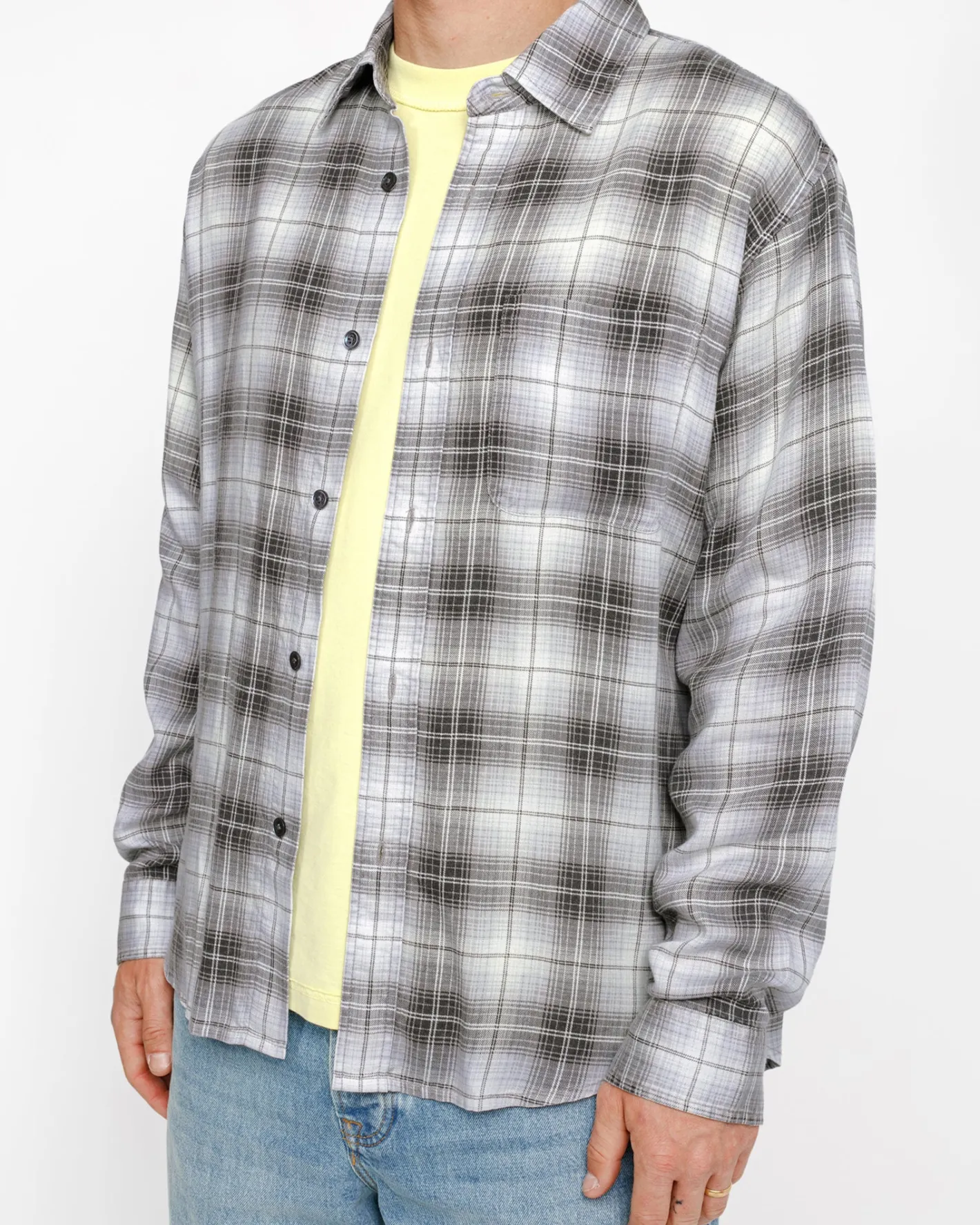 MATTHEW SHIRT LG PRINTED PLAID*Stüssy Best Sale