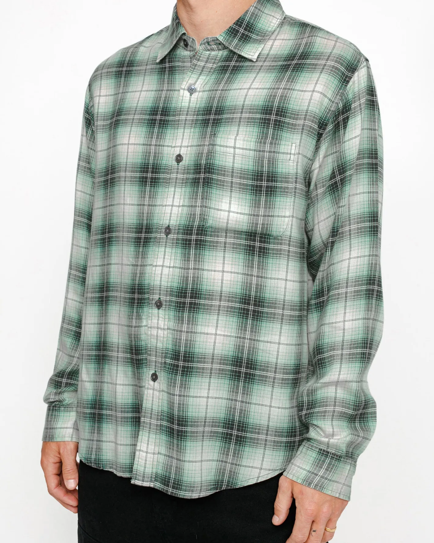 MATTHEW SHIRT LG PRINTED PLAID*Stüssy Online