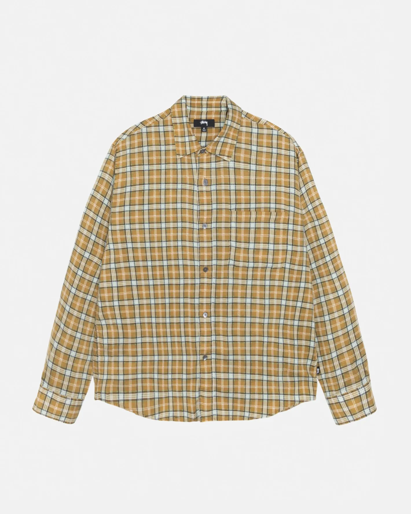 MATTHEW SHIRT PRINTED PLAID*Stüssy Clearance