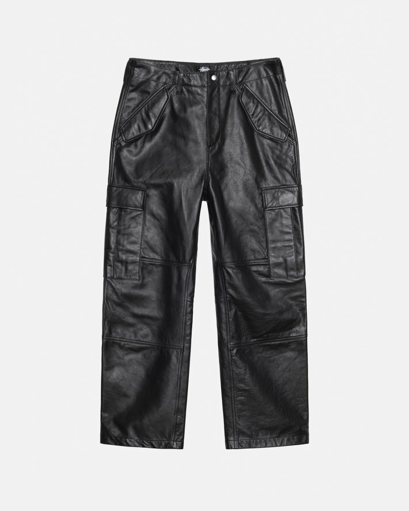 military_cargo_leather_pant_5.webp MILITARY CARGO LEATHER PANT*Stüssy Cheap