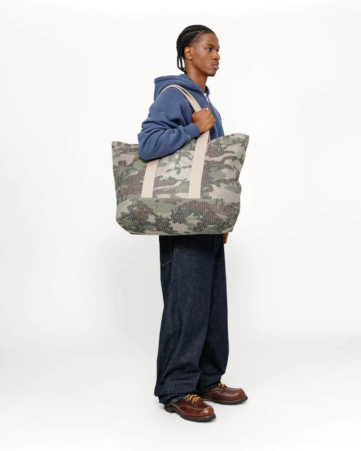 needle_punch_xl_tote_bag_3.webp NEEDLE PUNCH XL TOTE BAG*Stüssy Cheap