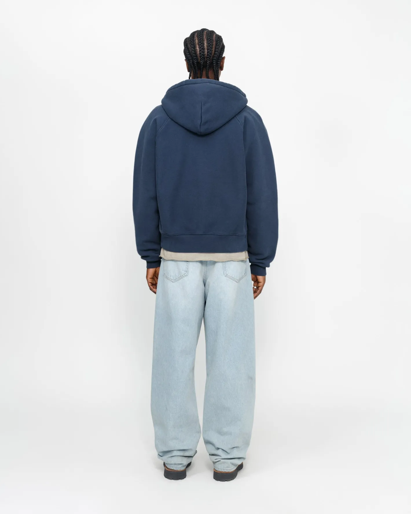 RAGLAN ZIP HOODIE*Stüssy Flash Sale