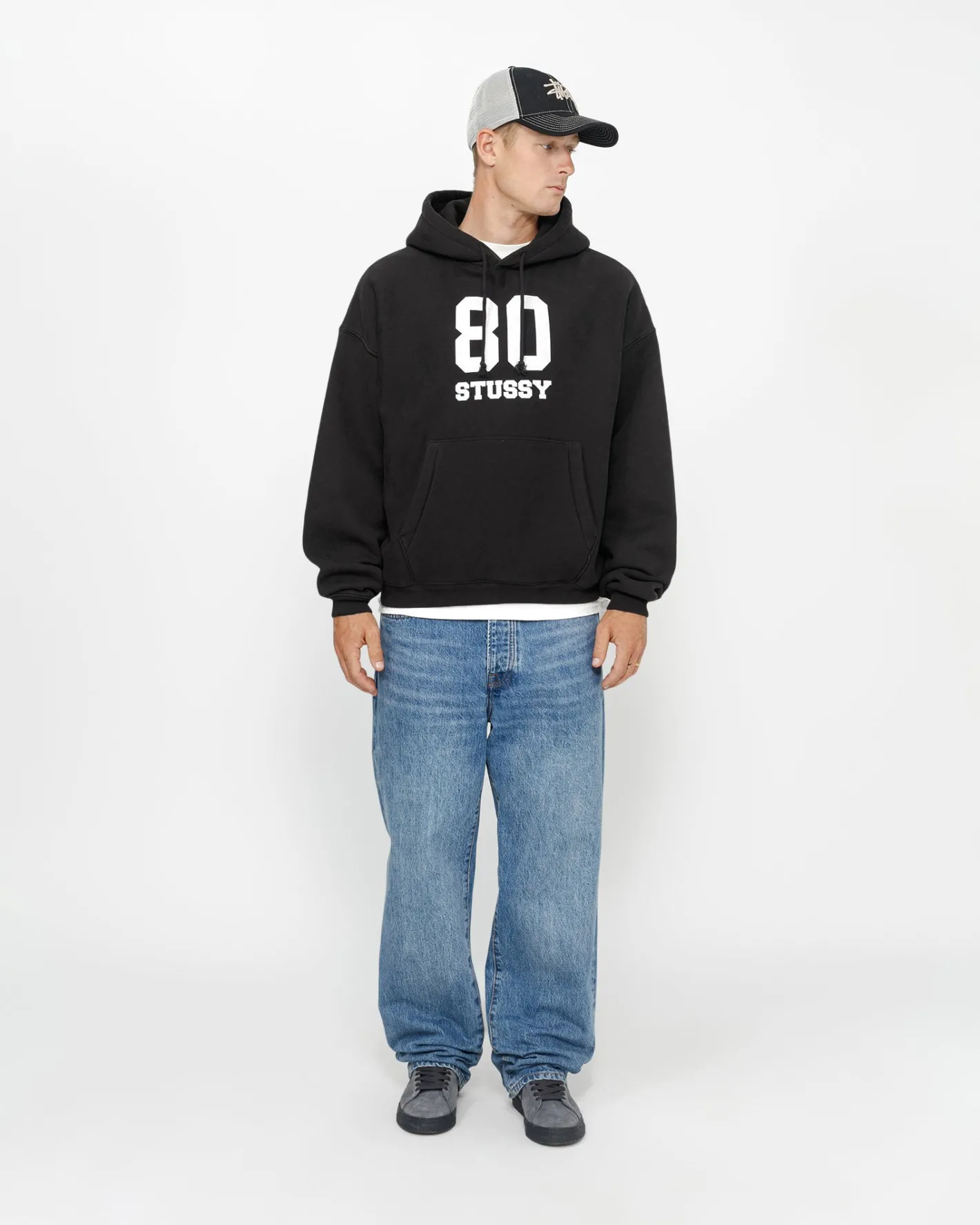 80 RELAXED HOODIE*Stüssy Best Sale