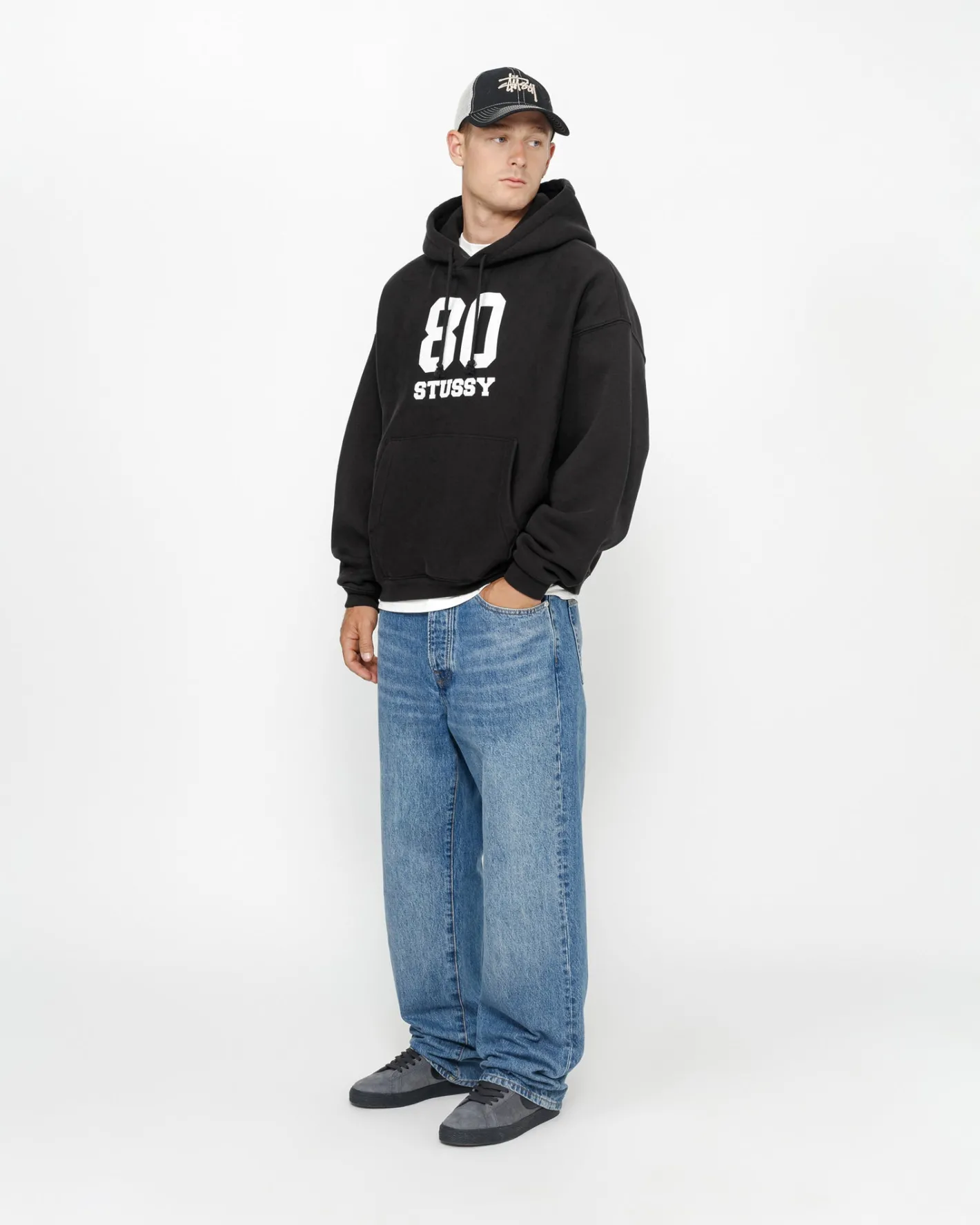 80 RELAXED HOODIE*Stüssy Best Sale
