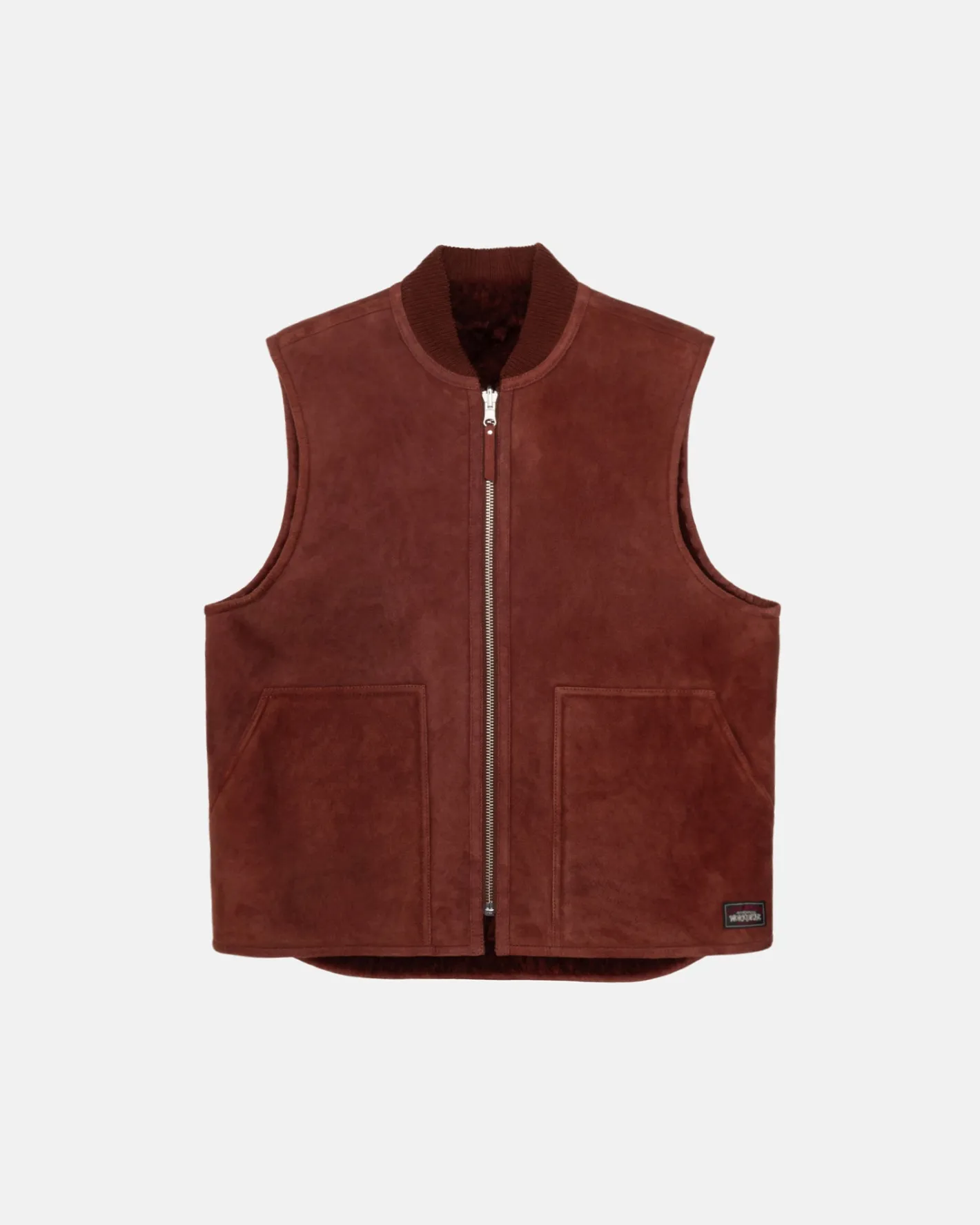 REVERSIBLE SHEARLING WORKGEAR VEST*Stüssy Outlet