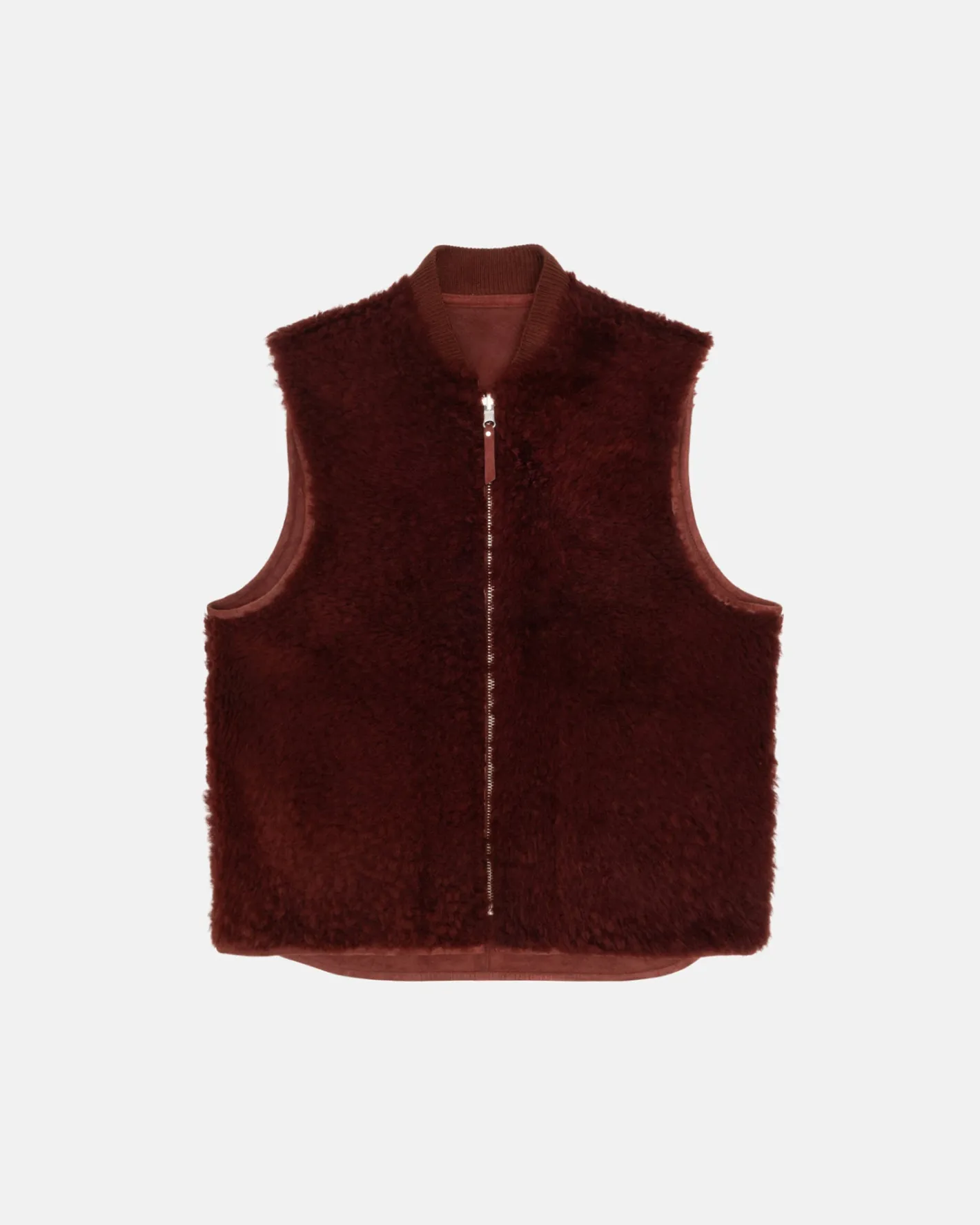 REVERSIBLE SHEARLING WORKGEAR VEST*Stüssy Outlet