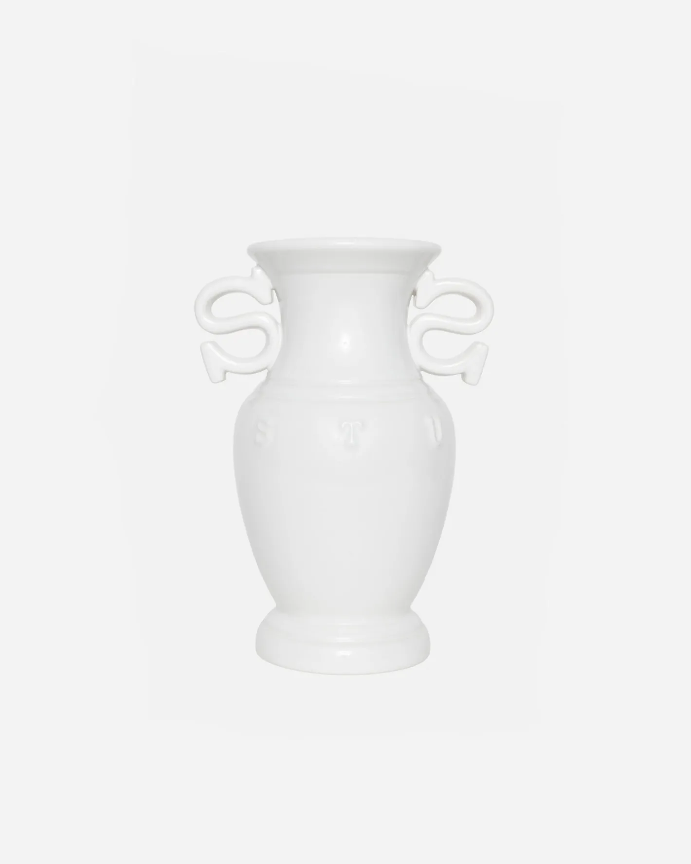 S HANDLE CERAMIC VASE*Stüssy Sale
