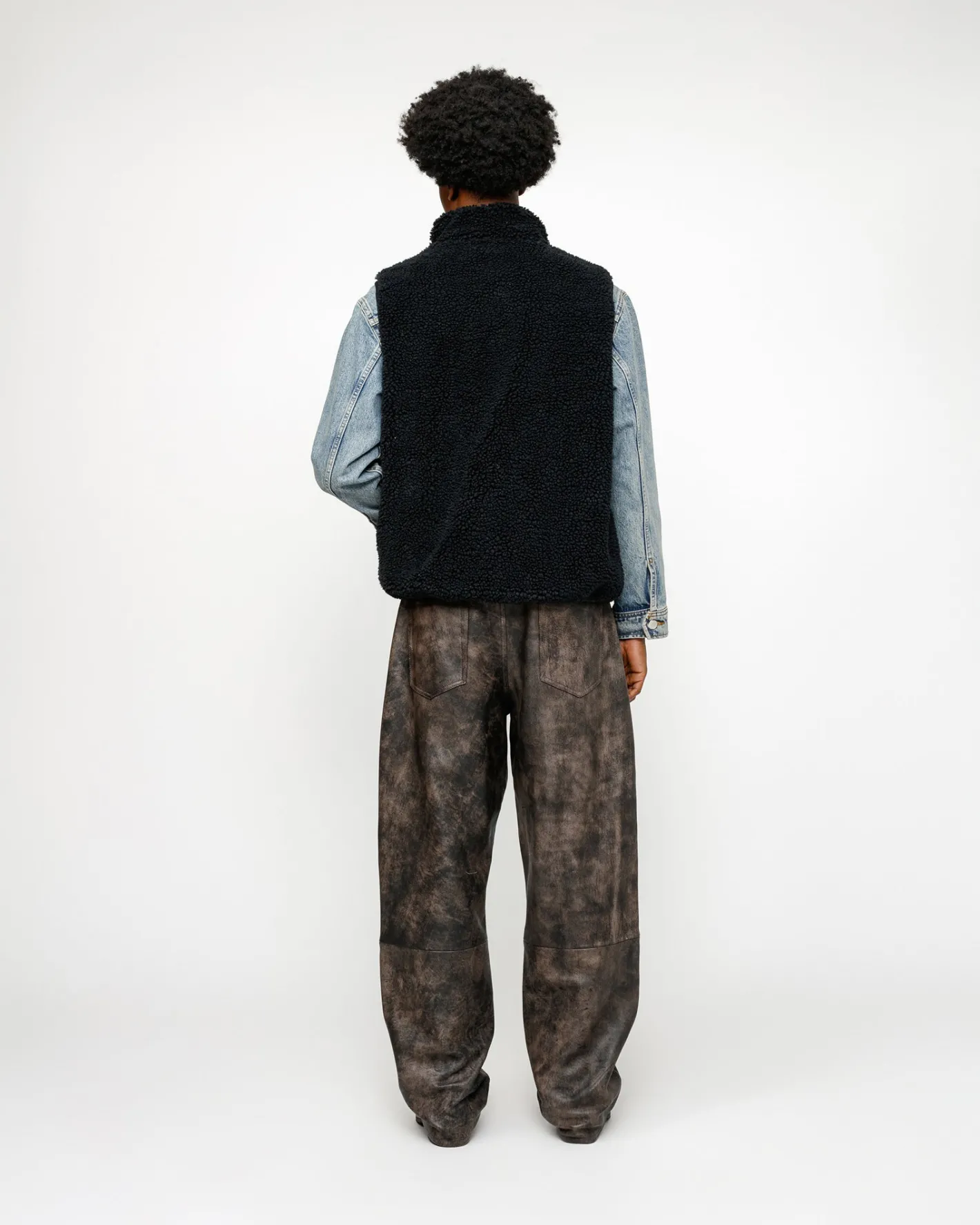 SHERPA REVERSIBLE VEST*Stüssy New