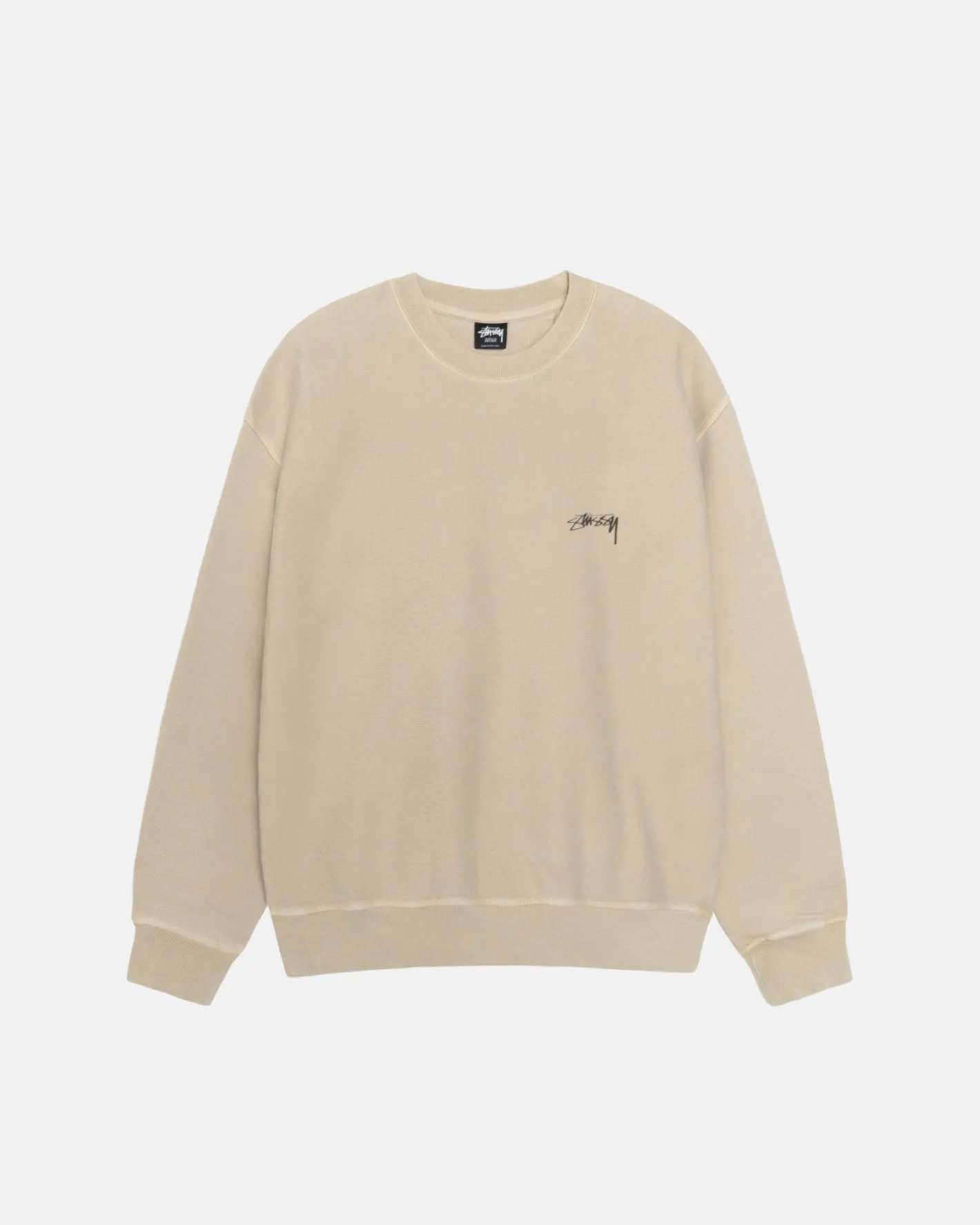 SMOOTH STOCK CREW PIGMENT DYED*Stüssy Store