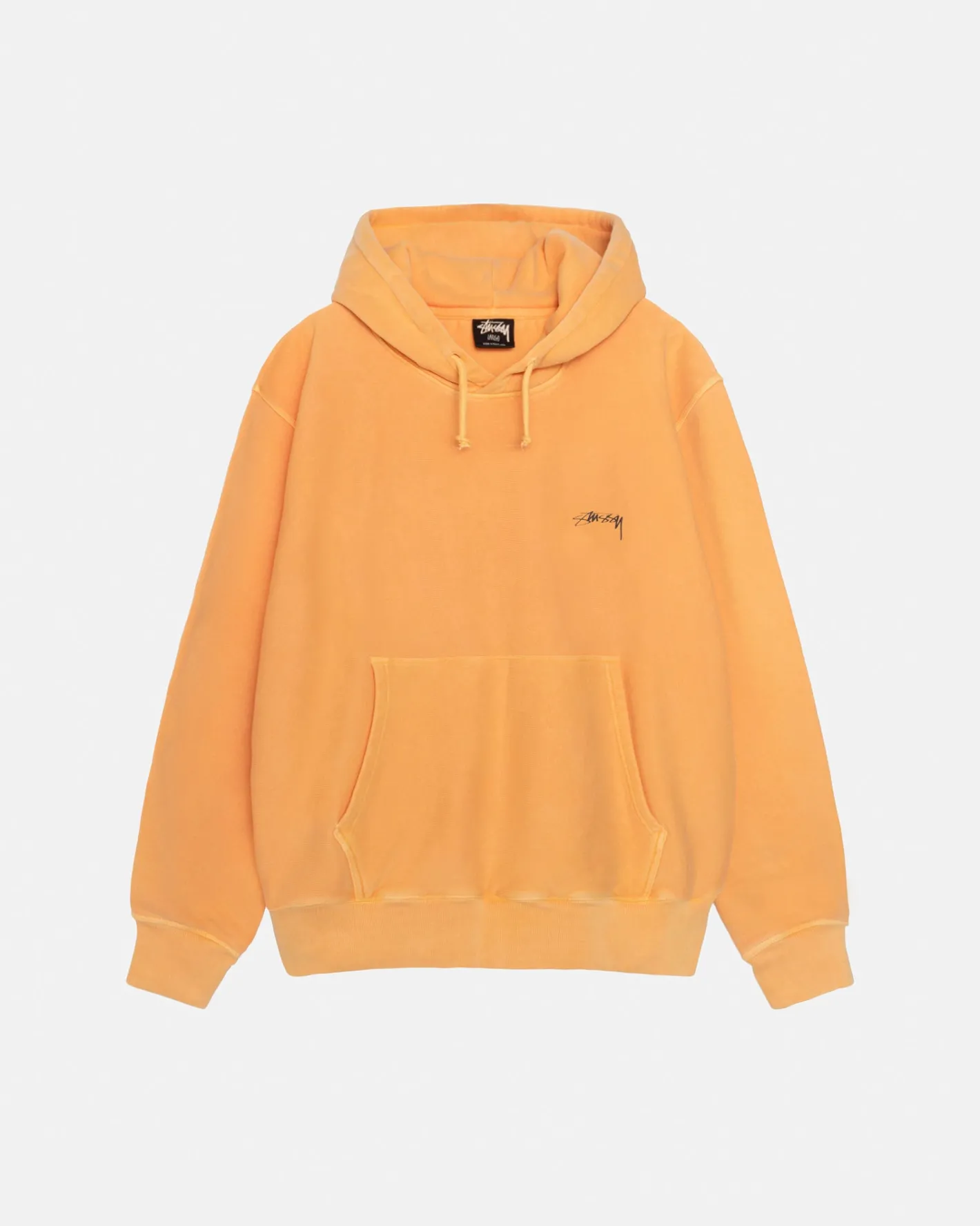 SMOOTH STOCK HOODIE PIGMENT DYED*Stüssy Online