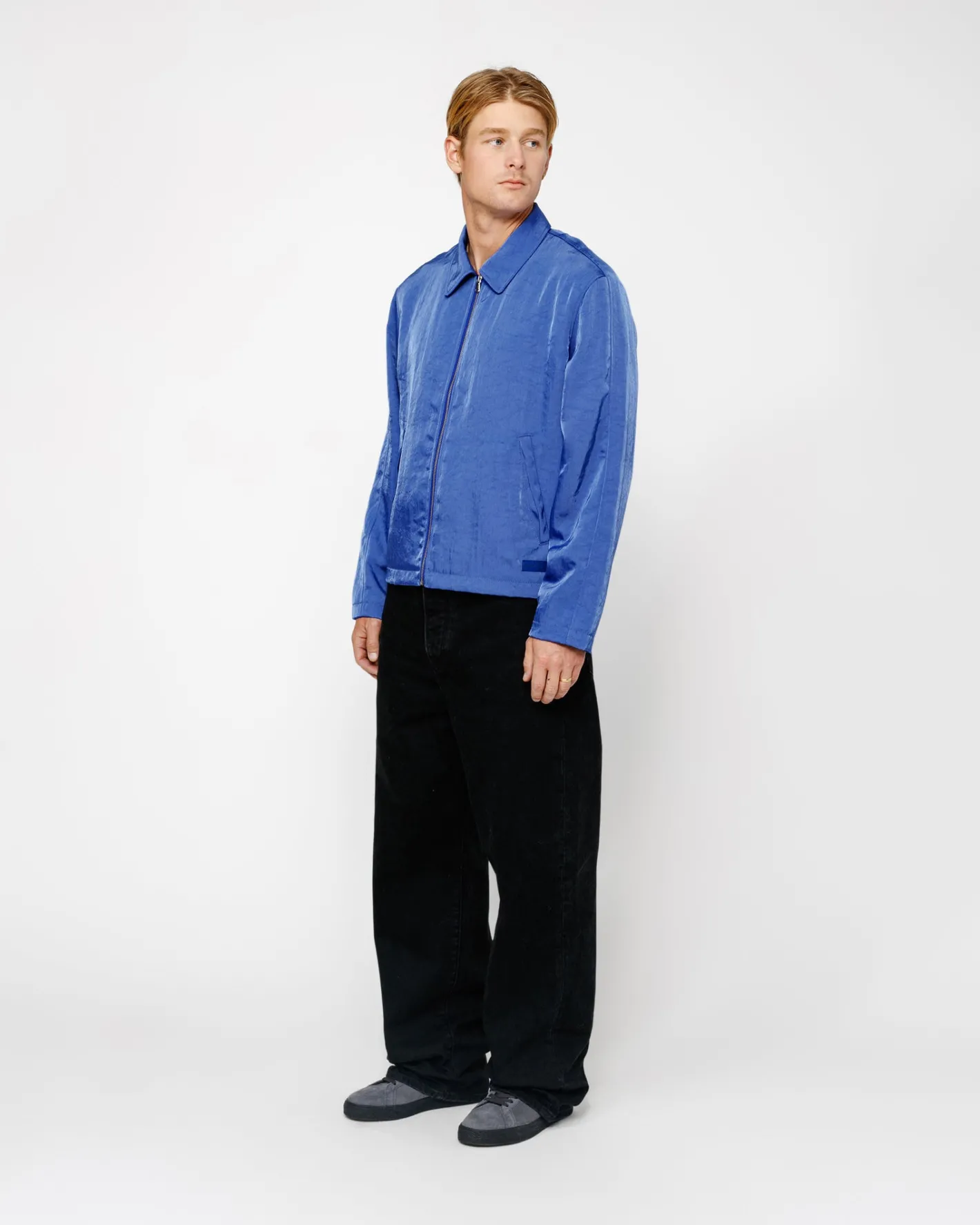 SS LINK NYLON CLUB JACKET*Stüssy New