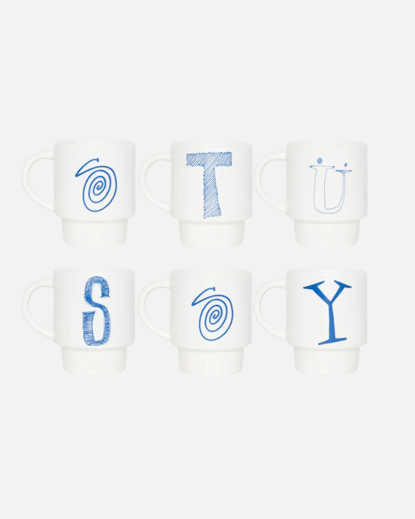 STACKING MUG SET OF 6*Stüssy Outlet