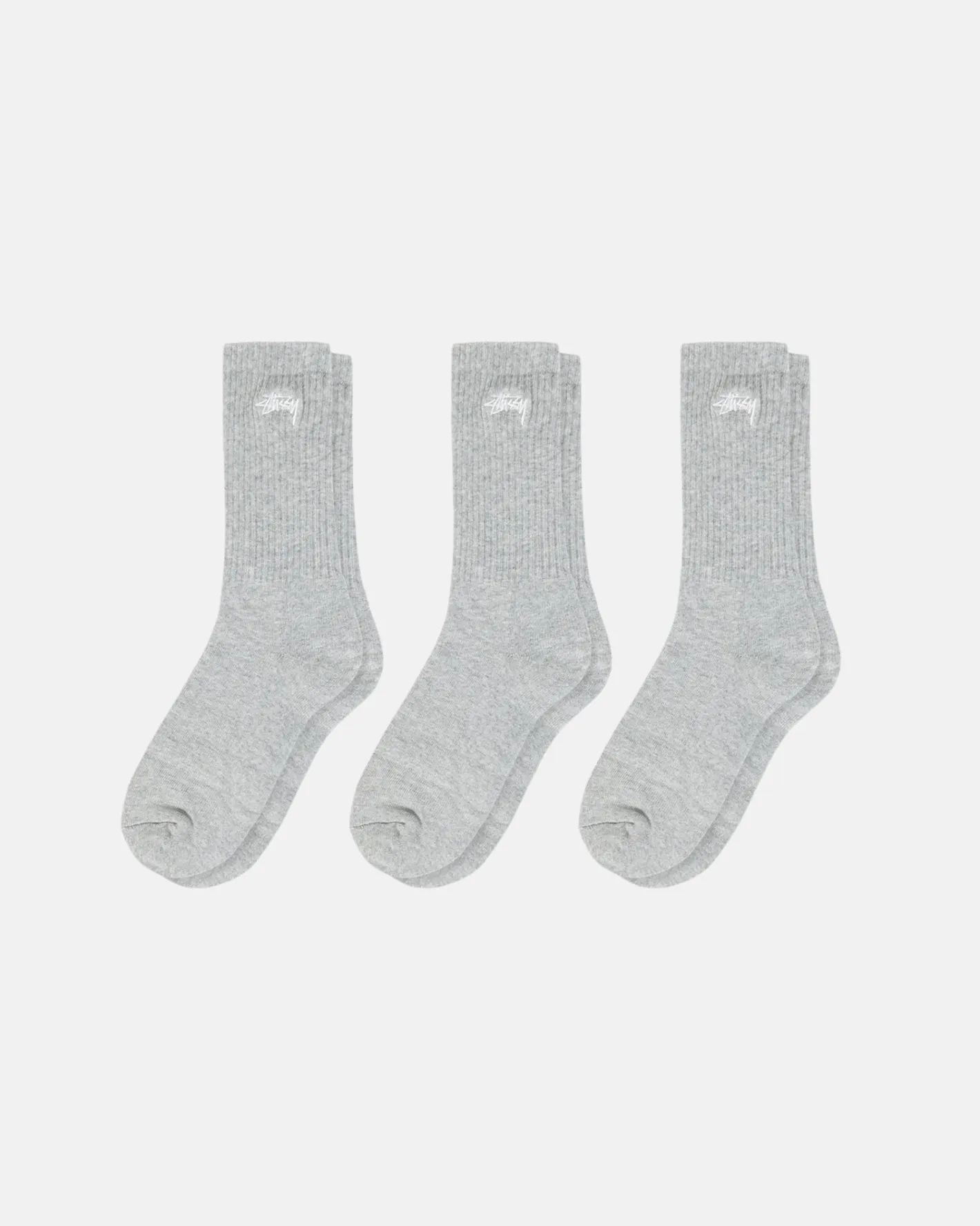 STOCK CREW SOCKS 3 PACK*Stüssy Shop