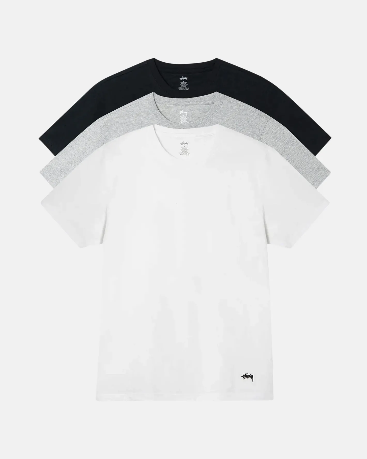 STÜSSY UNDERSHIRTS 3 PACK*Stüssy Flash Sale