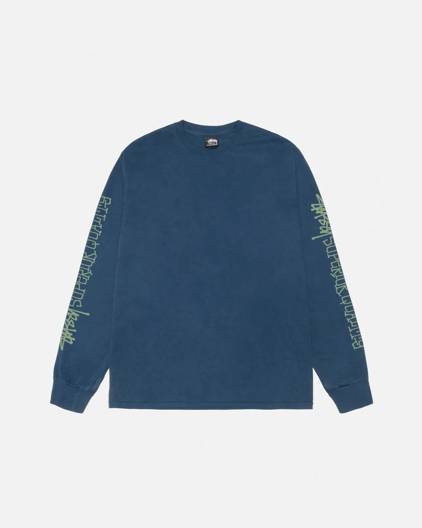 SUPERIOR QUALITY LS TEE PIGMENT DYED*Stüssy Best