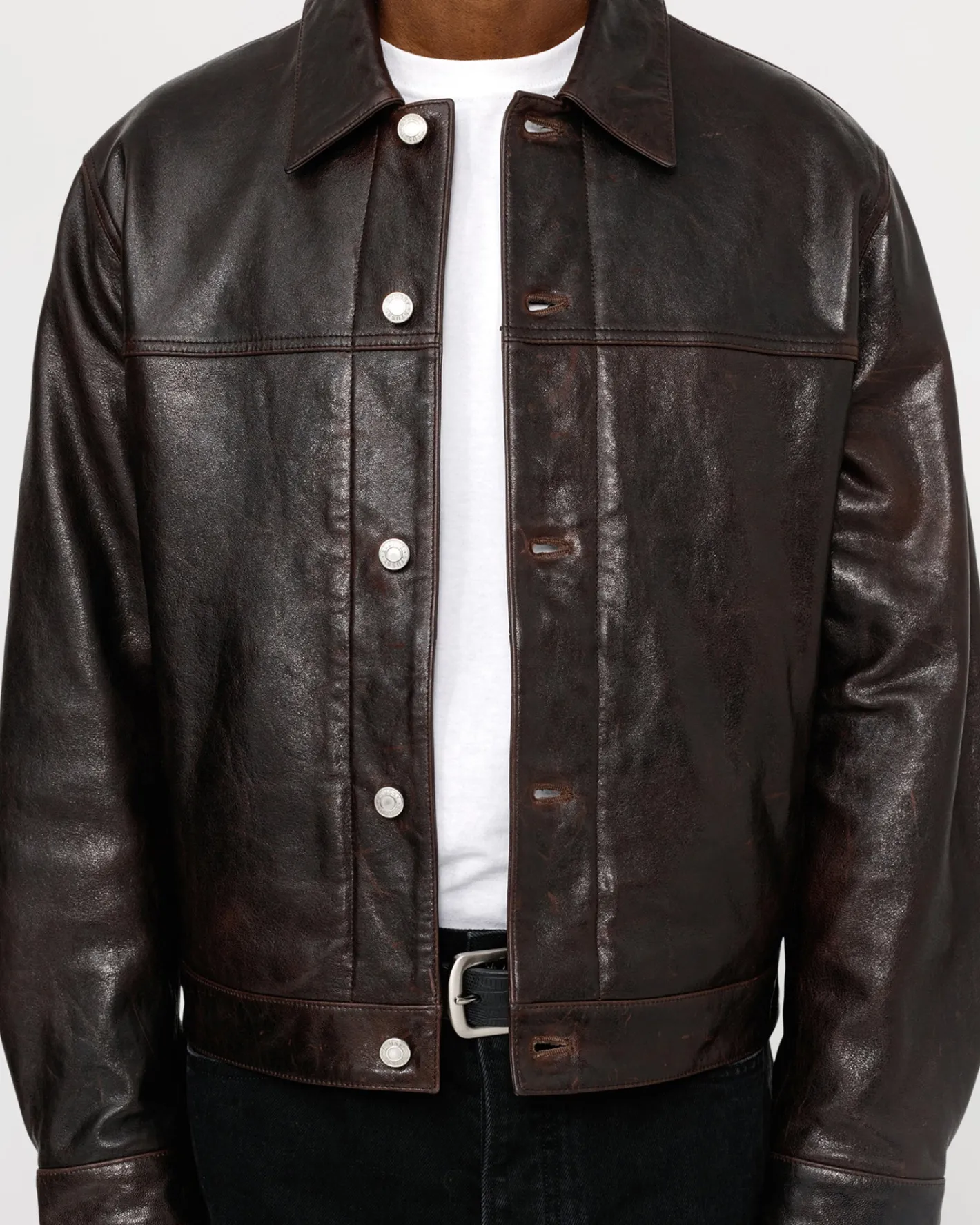 trucker_jacket_leather_2.webp TRUCKER JACKET LEATHER*Stüssy Clearance