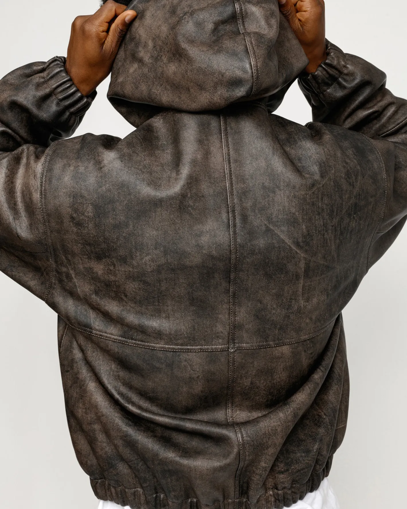 work_jacket_stonewash_leather_4.webp WORK JACKET STONEWASH LEATHER*Stüssy Outlet