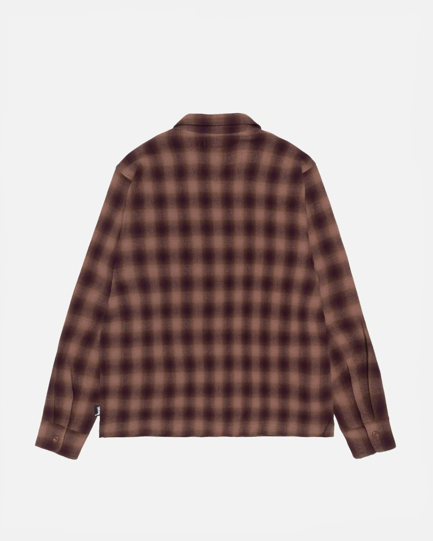 ZIP SHIRT TWISTED YARN PLAID*Stüssy Best